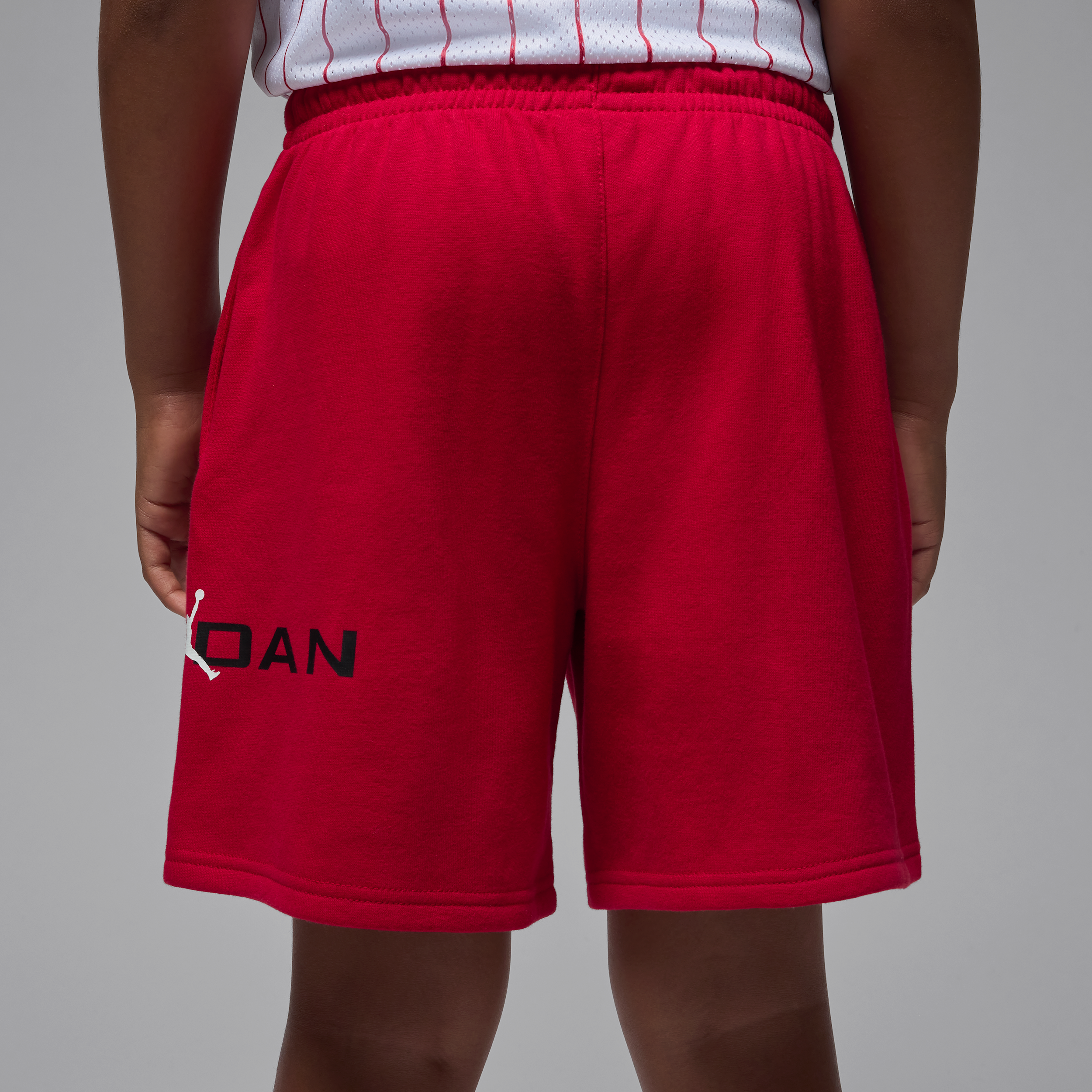 Thumbnail - Jordan Baseline Fleece-Shorts (ältere Kinder) - Rot