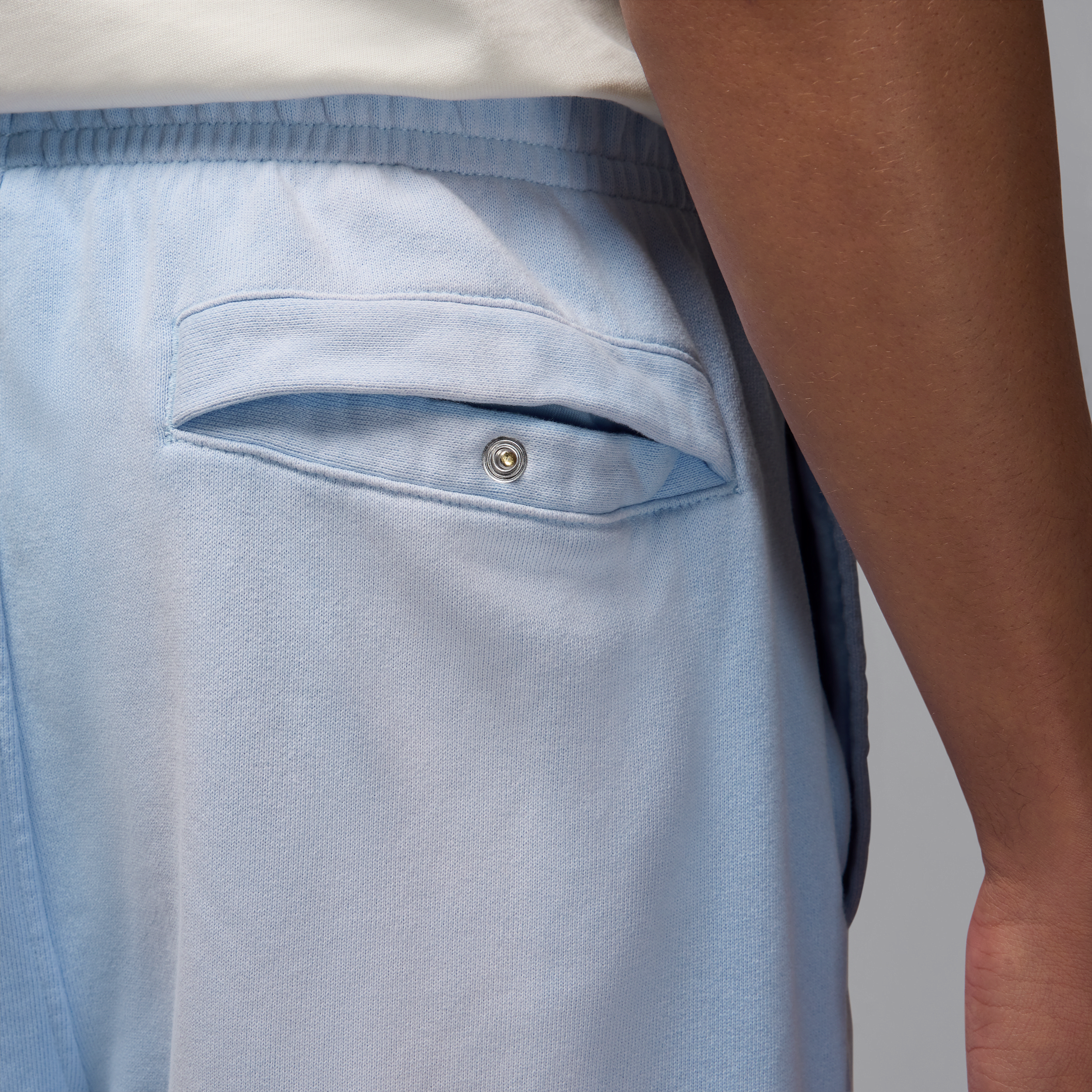 Pantalon en tissu Fleece Jordan Flight pour homme - Bleu