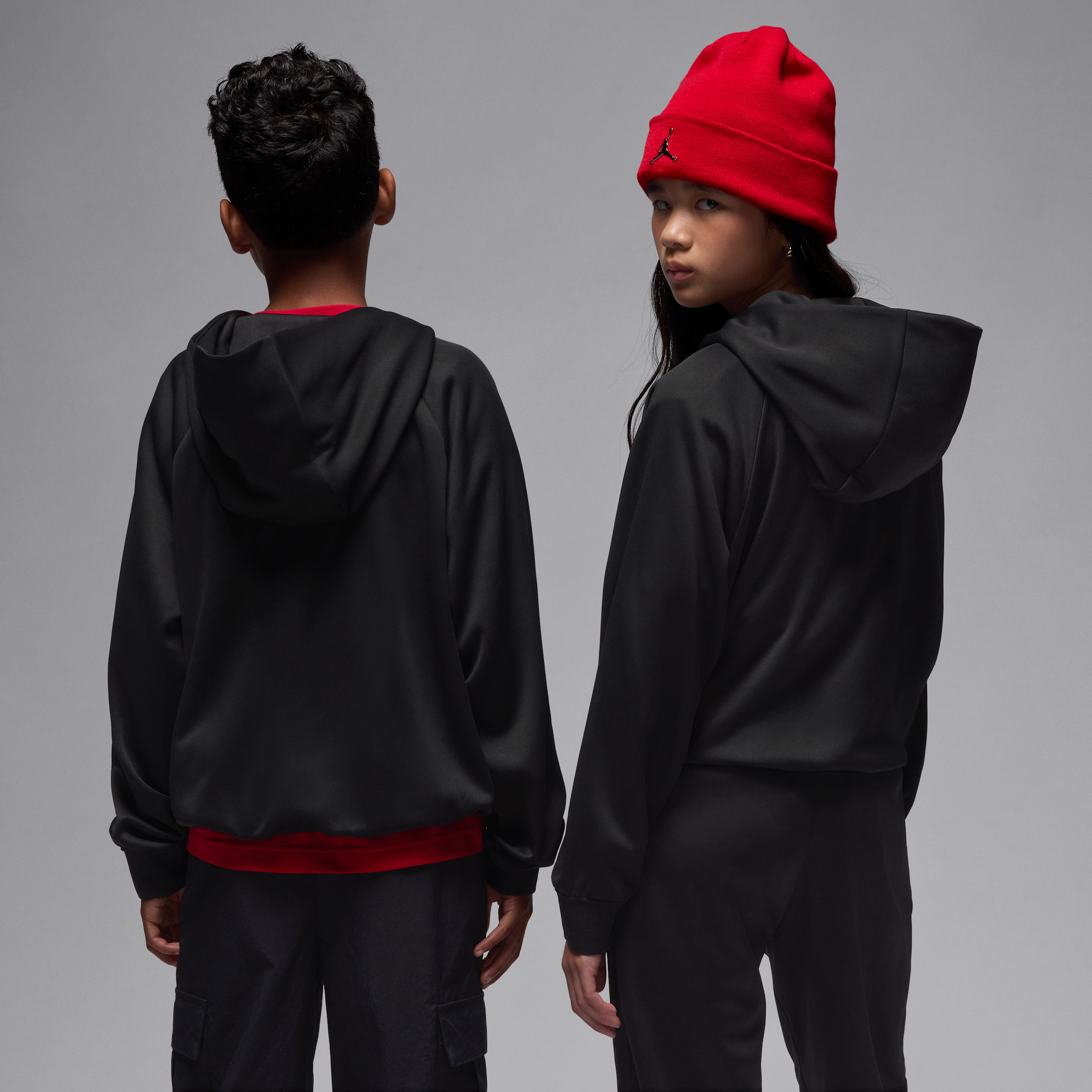 Thumbnail - Jordan Therma-FIT Ease Fleece Hoodie (ältere Kinder) - Schwarz