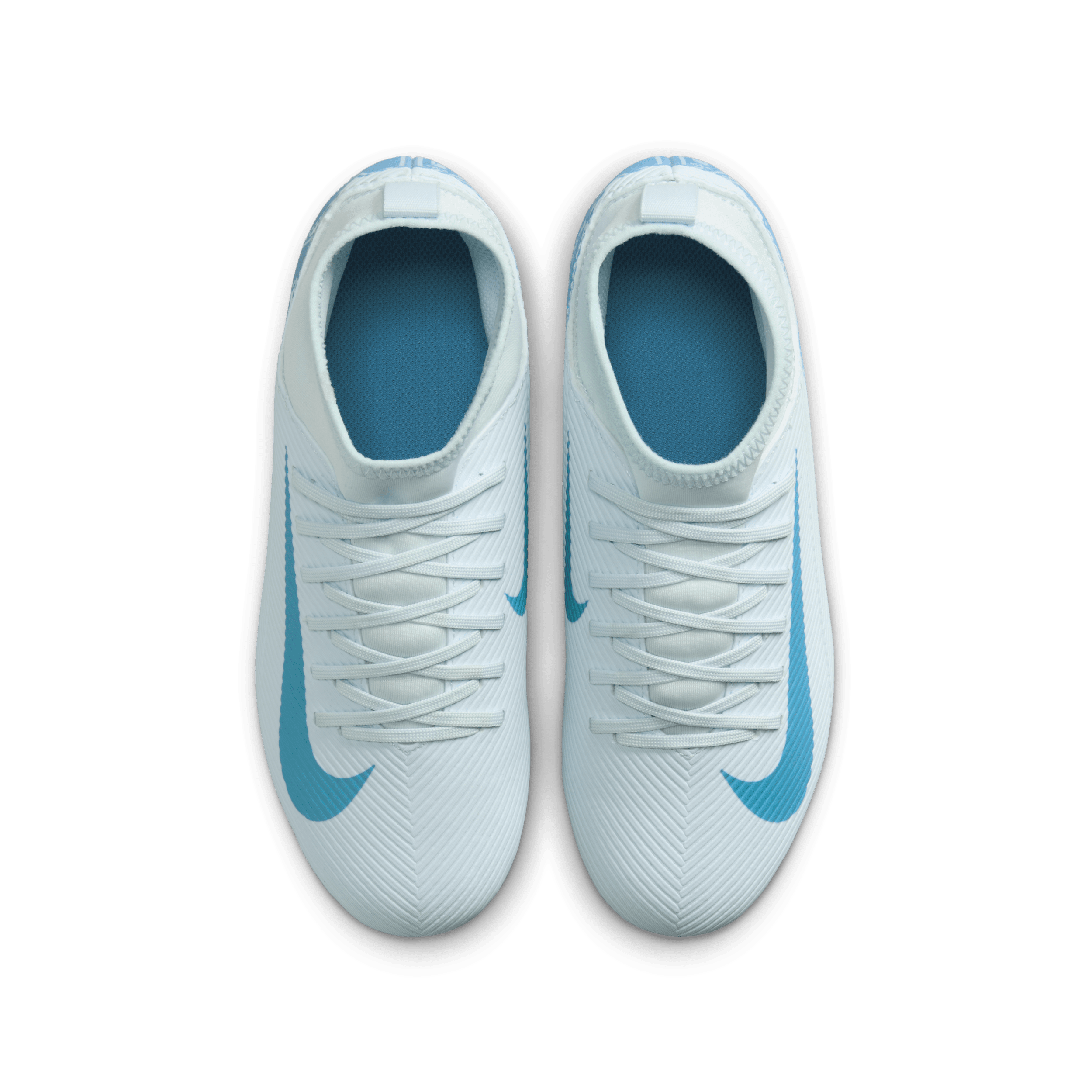 Chaussure de foot à crampons montante multi-surfaces Nike Jr. Mercurial Superfly 10 Club pour enfant/ado - Bleu