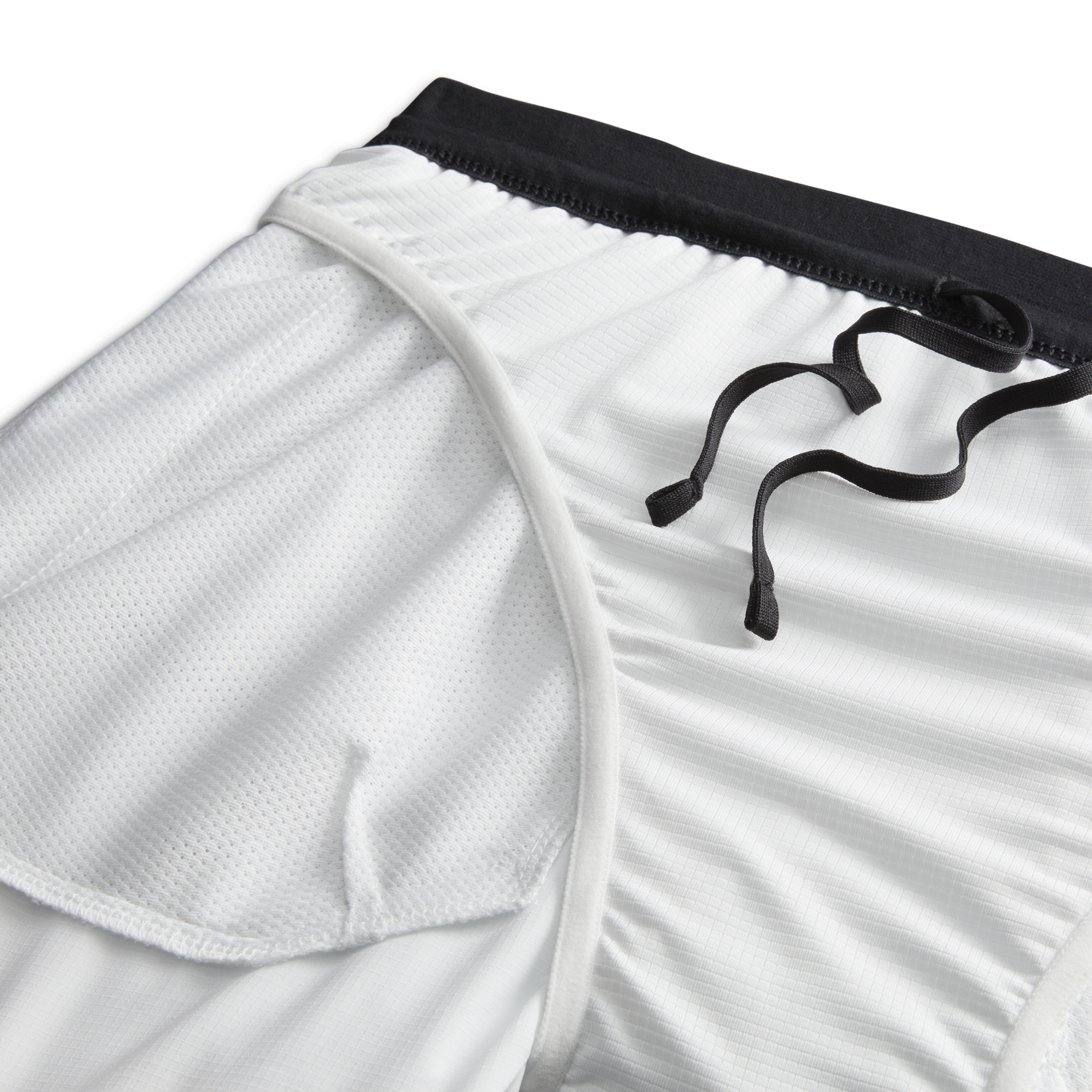 Short de running avec sous-short intégré 13 cm Nike Flex Stride Run Energy pour homme - Blanc