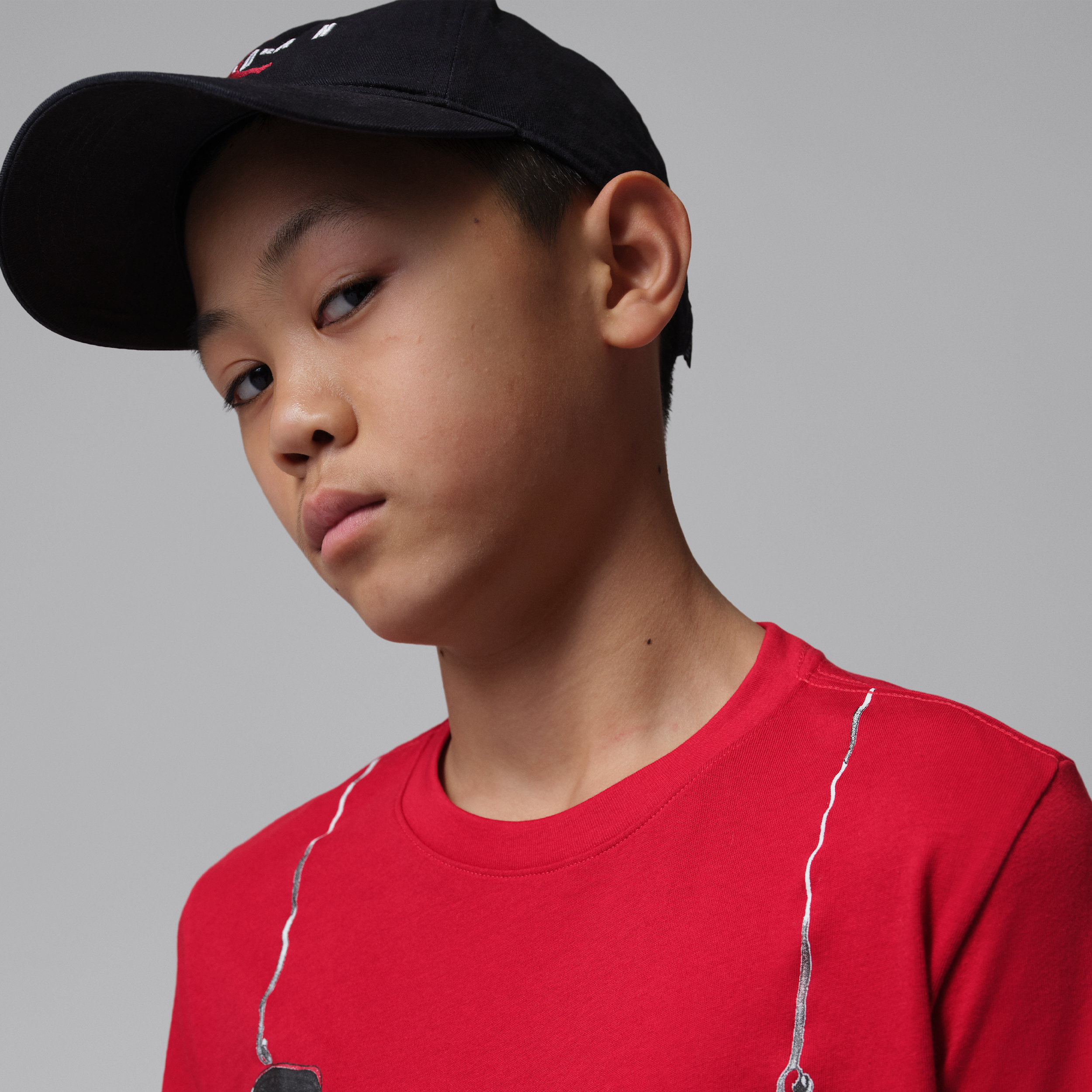 Thumbnail - Jordan Hanging AJ3 T-Shirt (ältere Kinder) - Rot