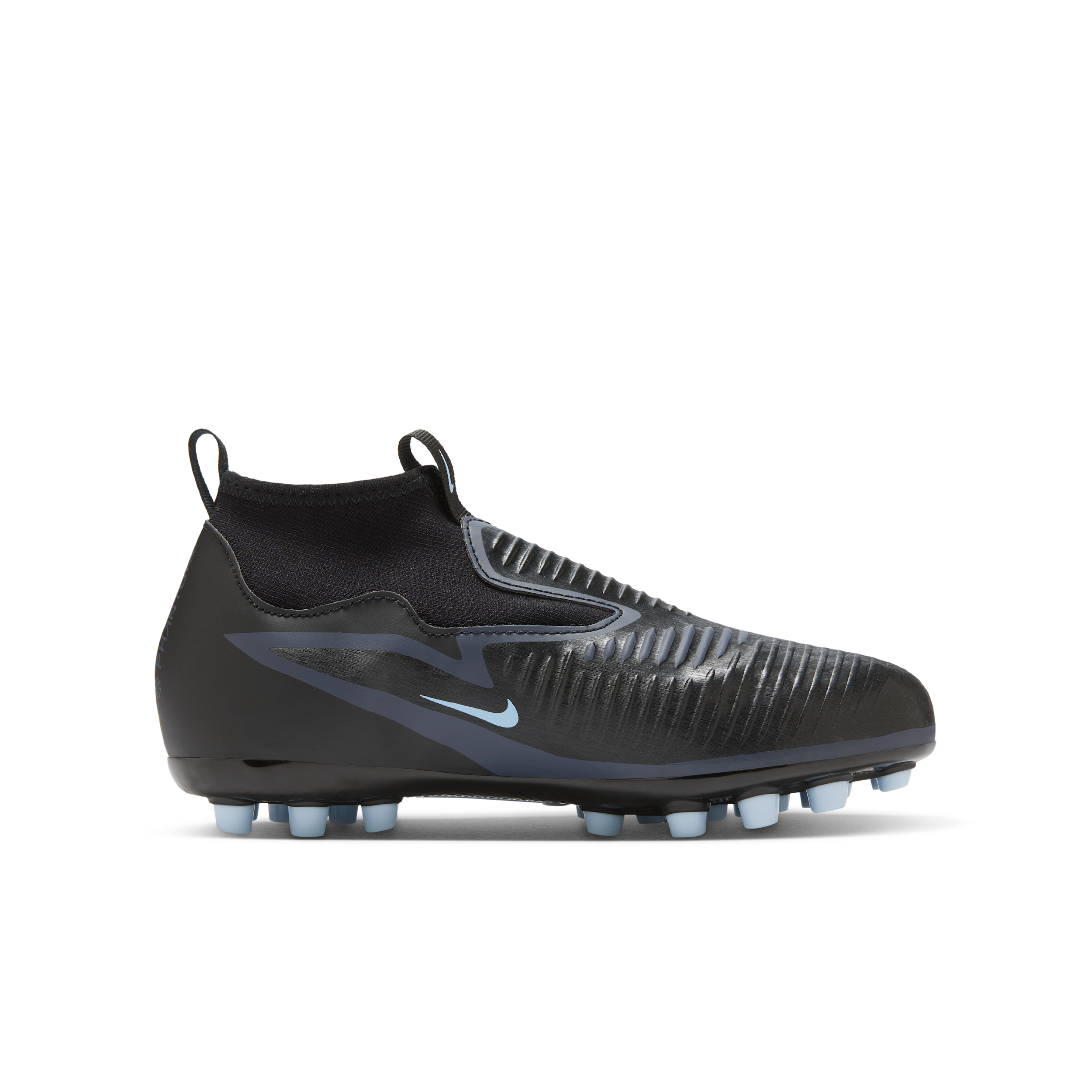 Thumbnail - Nike Jr. Phantom 6 High Academy Fußballschuh für Kunstrasen für ältere Kinder - Schwarz