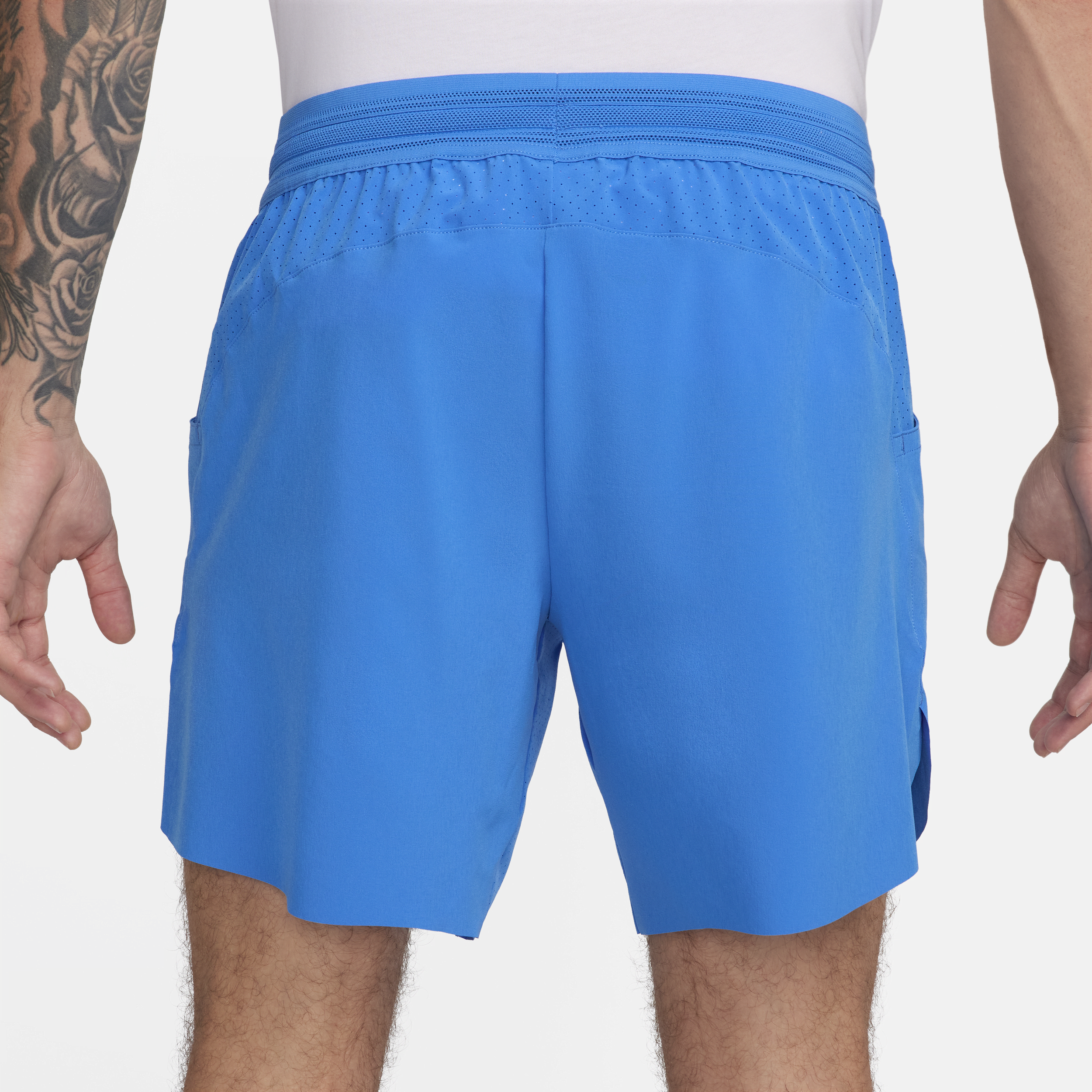Nike Rafa Dri-FIT ADV Tennisshorts voor heren (18 cm) Blauw