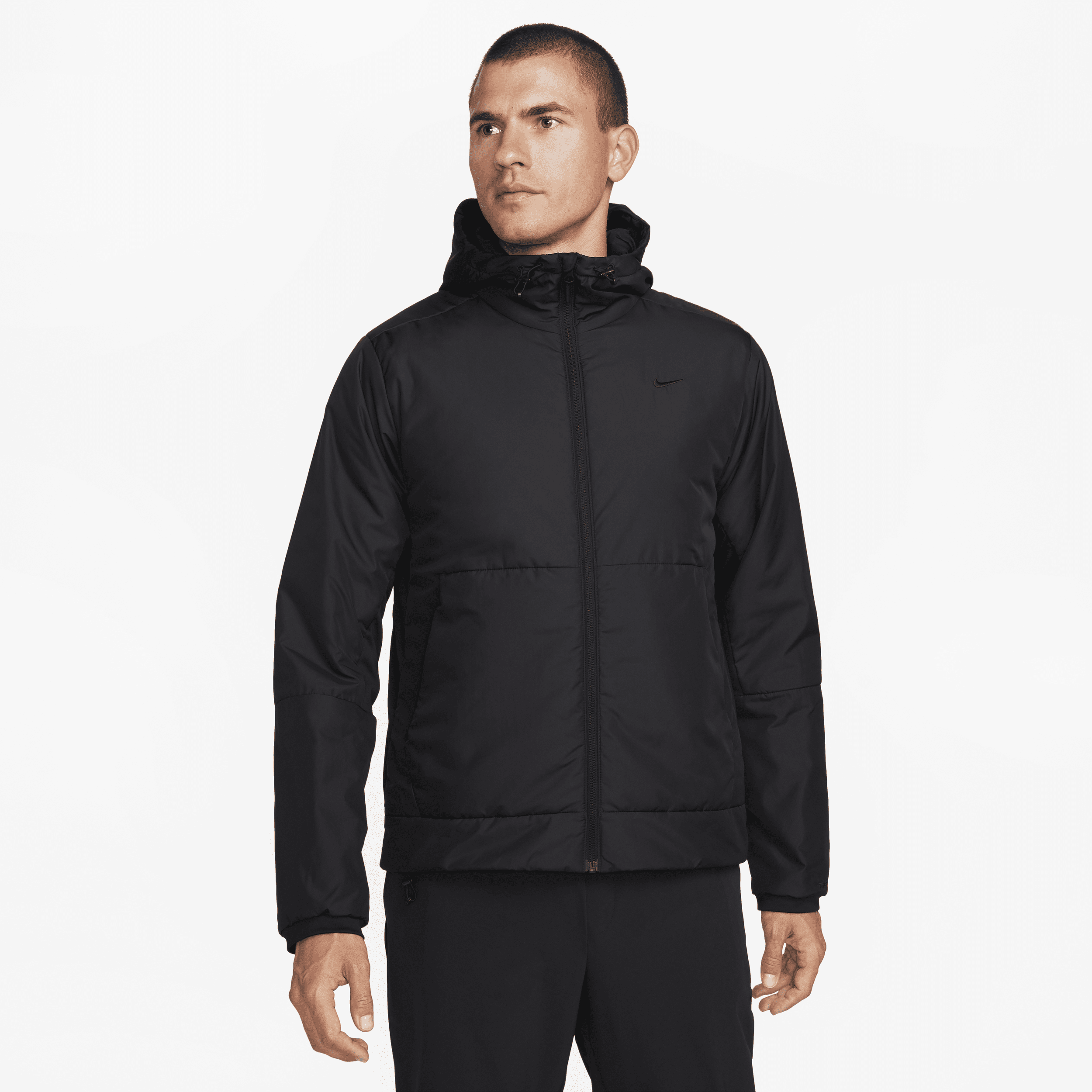 Thumbnail - Nike Unlimited vielseitige Therma-FIT-Jacke für Herren - Schwarz