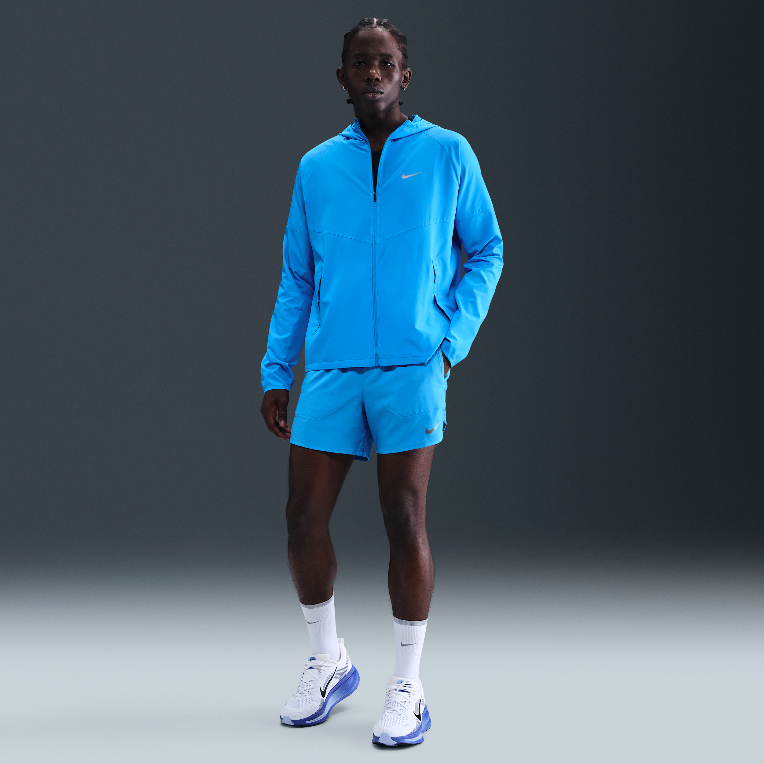 Nike Stride Men's Dri-FIT 13cm (approx.) Brief-Lined Running Shorts - Blue