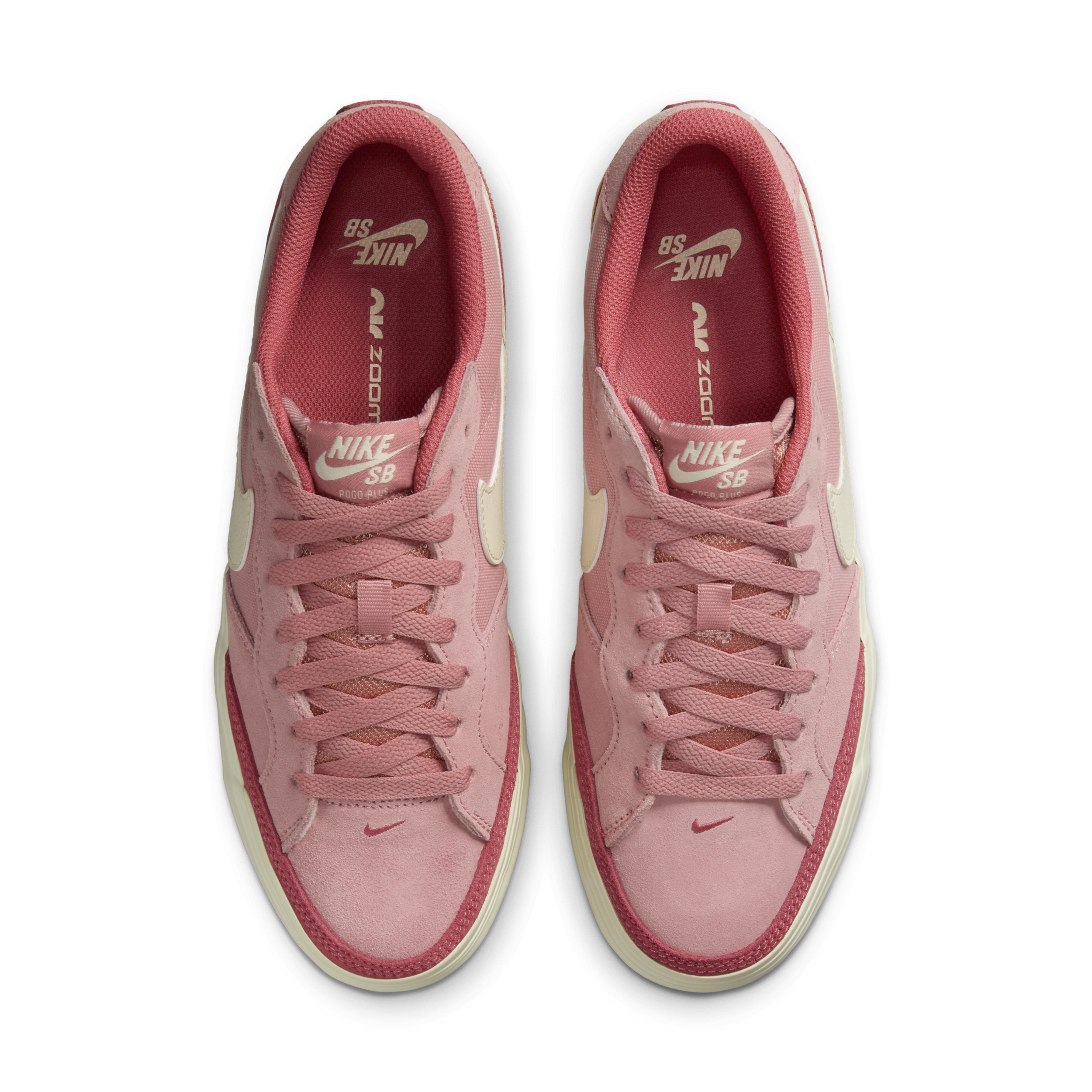 Chaussure de skateboard Nike SB Zoom Pogo Plus - Rose