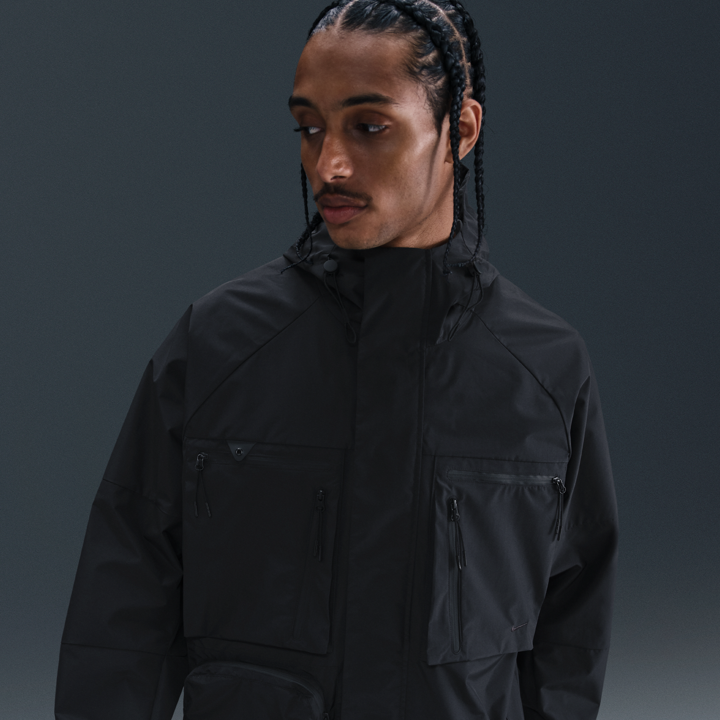 Thumbnail - Nike Sportswear Tech superleichte Jacke (Herren) - Schwarz