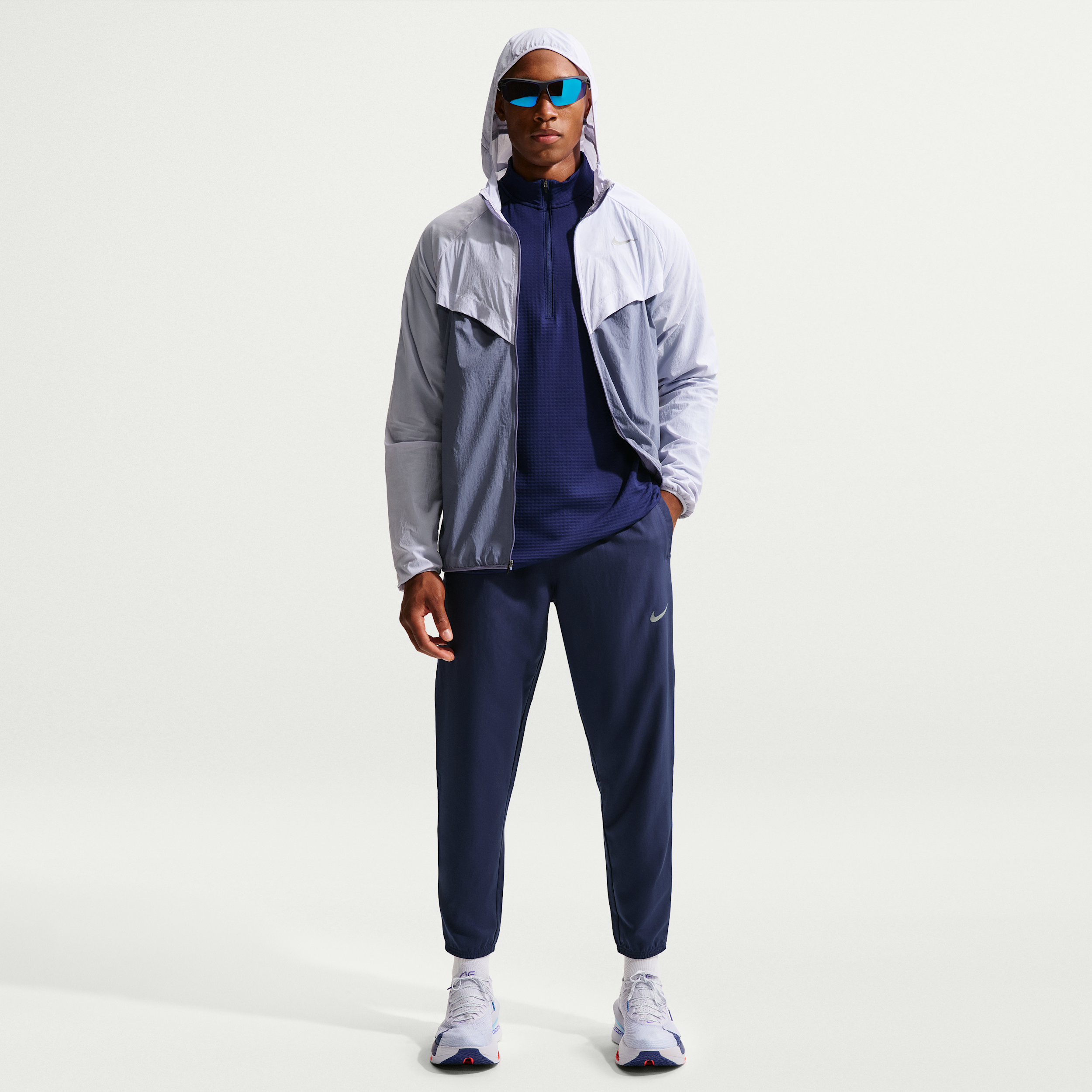 Pantaloni da running in tessuto Dri-FIT Nike Challenger – Uomo - Blu