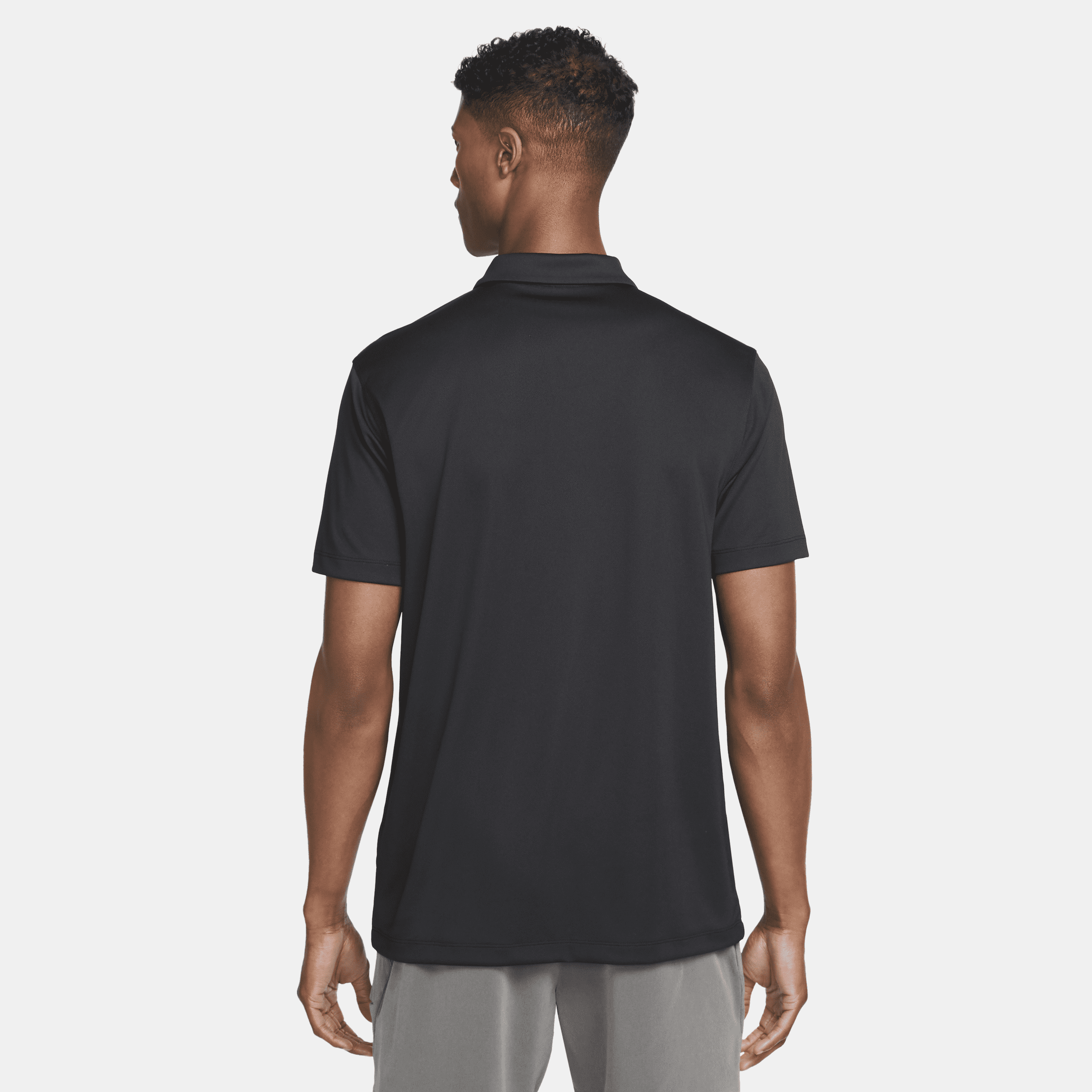 Polo de tennis NikeCourt Dri-FIT pour Homme - Noir