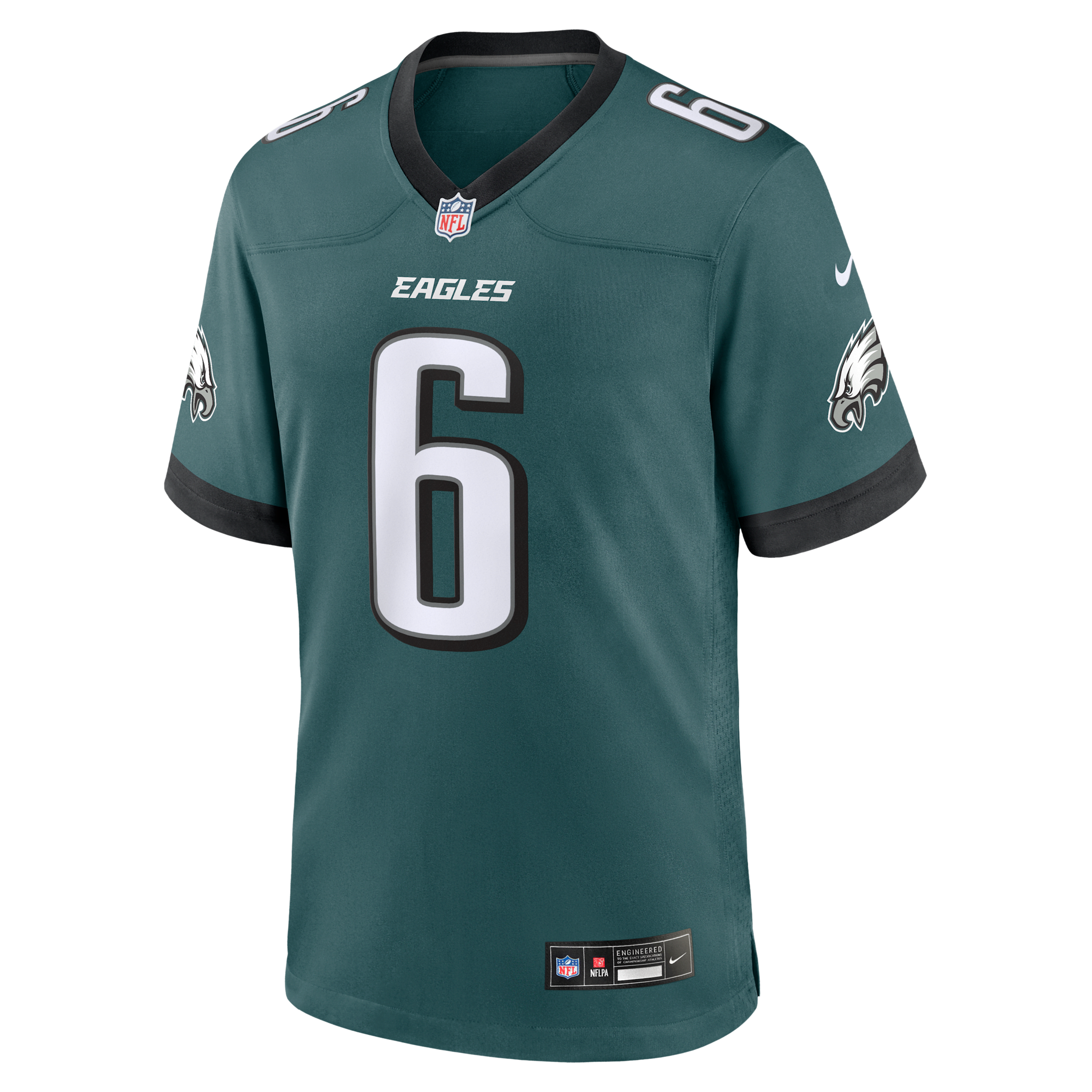 Maillot Nike NFL DeVonta Smith Philadelphia Eagles pour homme - Vert
