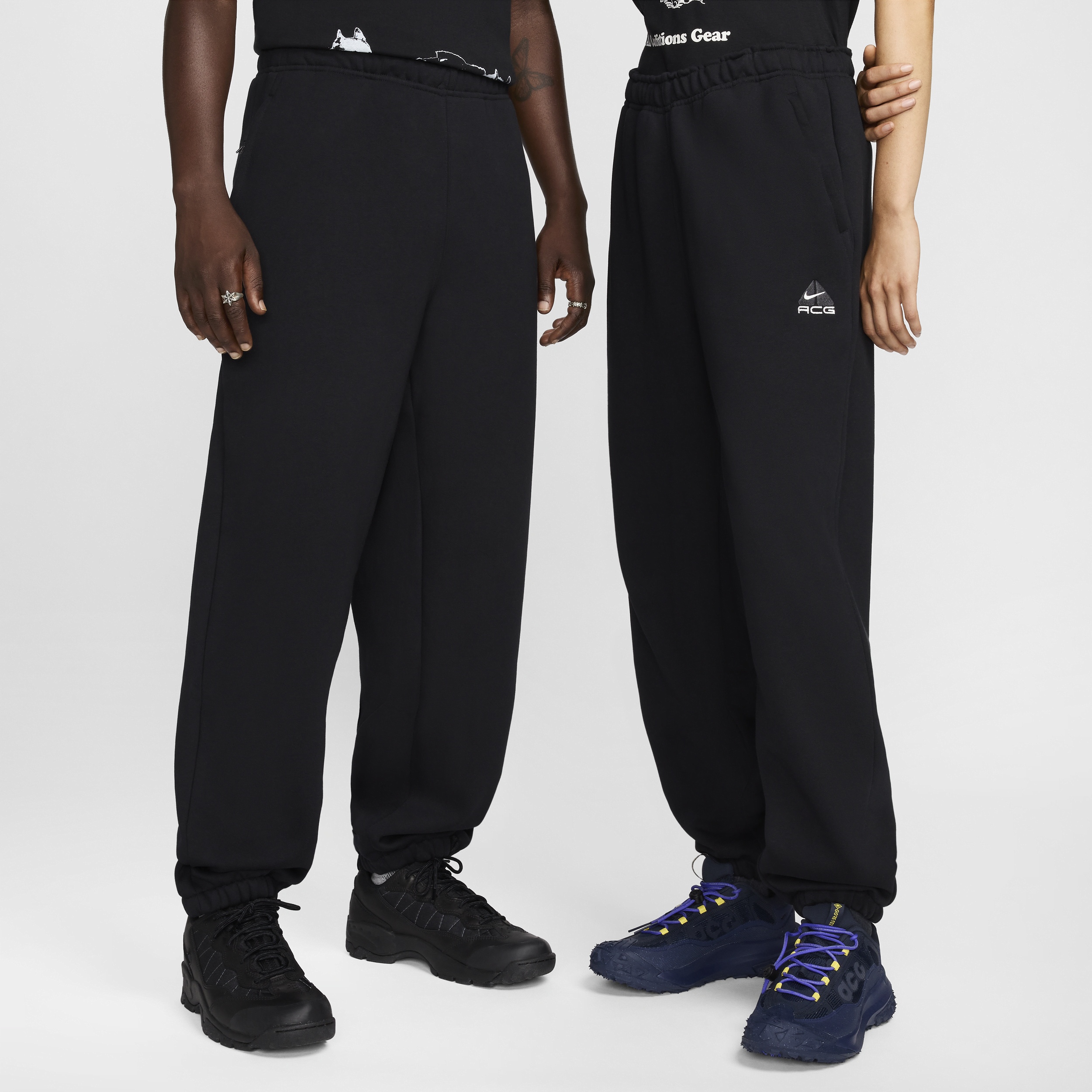 Thumbnail - Nike ACG Lungs Therma-FIT Repel "Tuff Fleece"-Hose - Schwarz