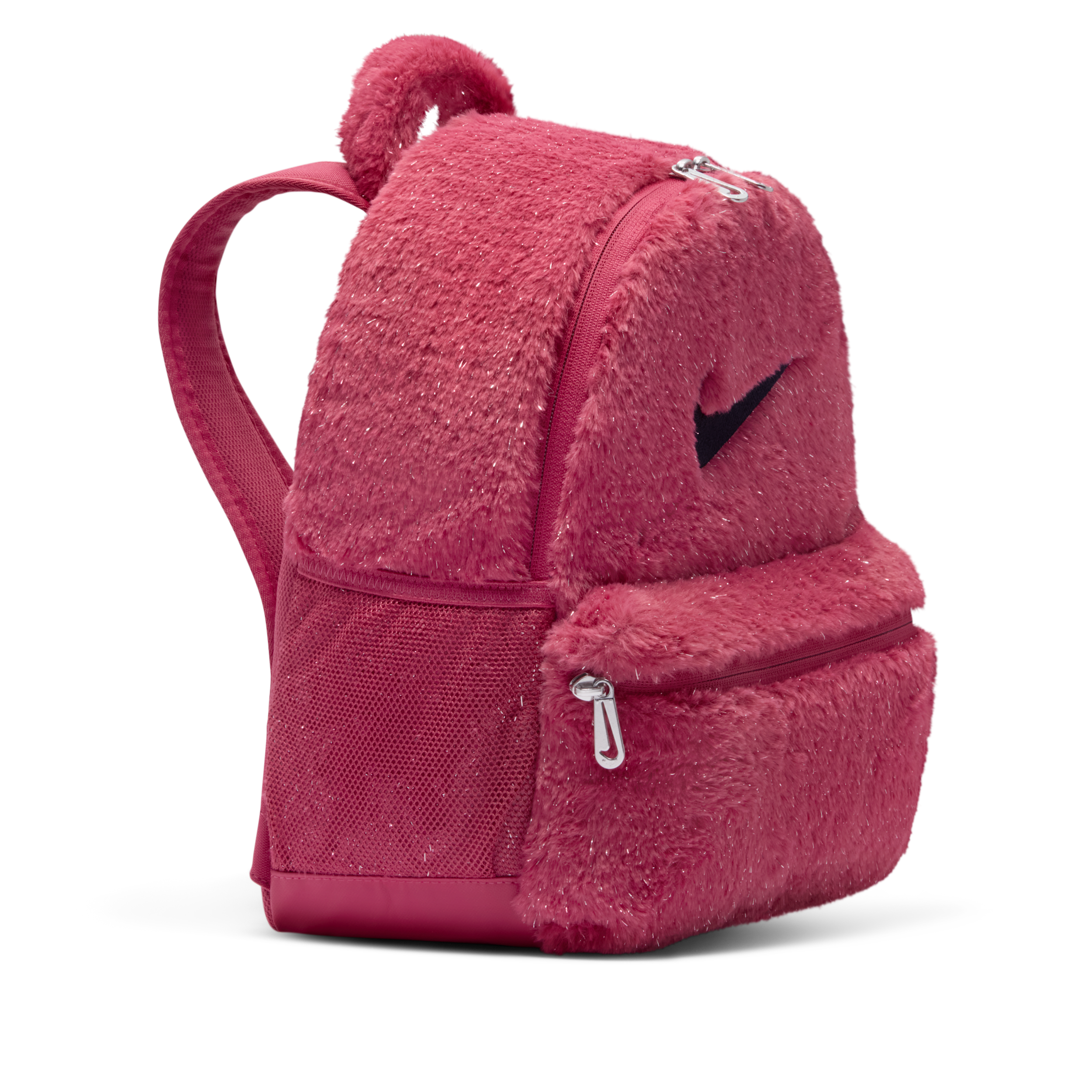 Thumbnail - Nike Rucksack aus Kunstfell (ältere Kinder, 11 l) - Lila