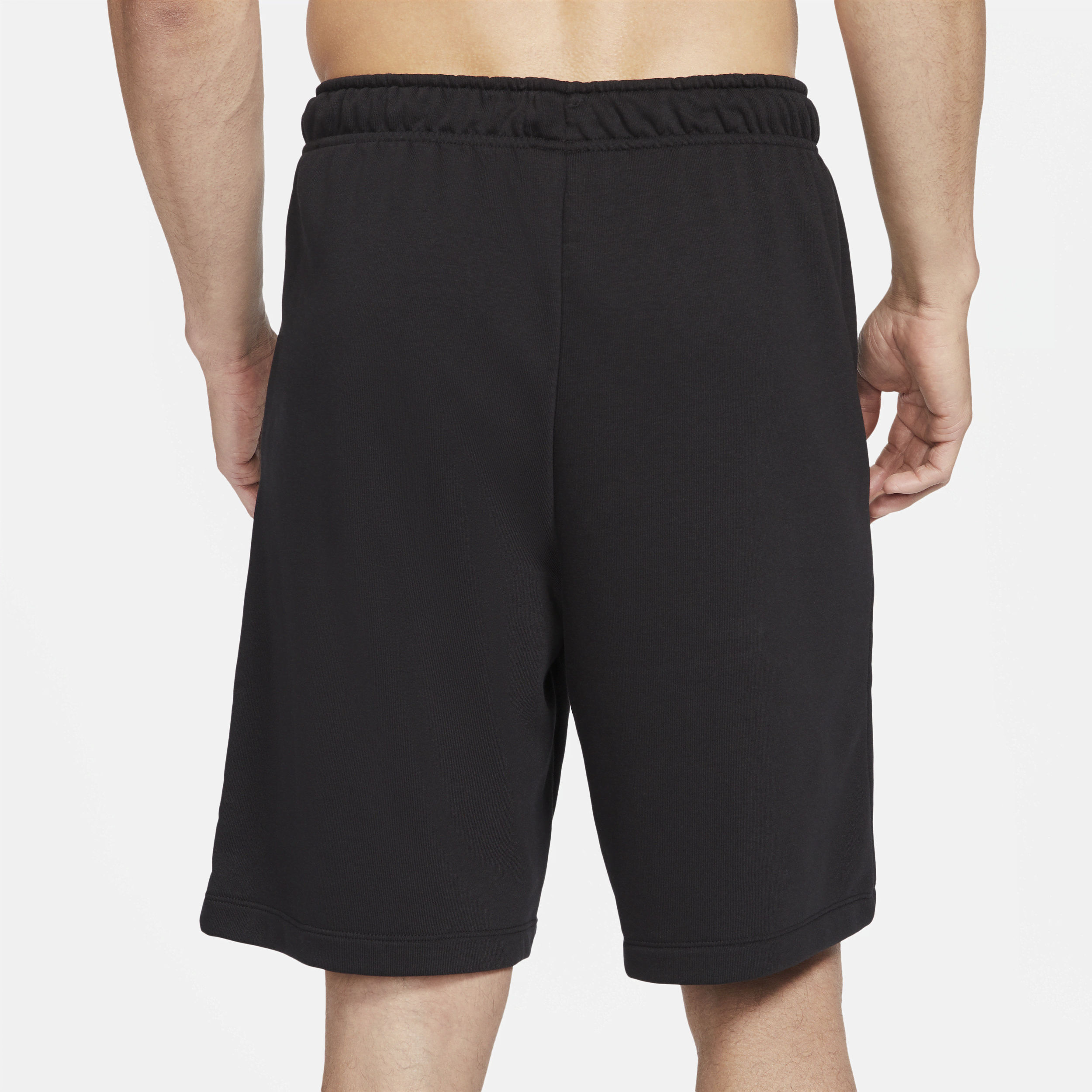 Short de fitness en tissu Fleece Dri-FIT Nike Dry pour homme - Noir