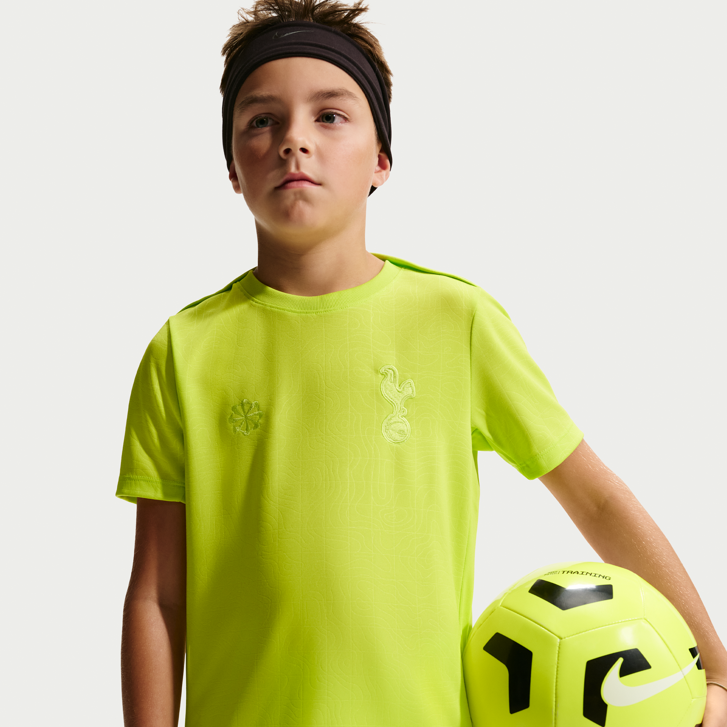 Kortærmet Tottenham Hotspur Academy Pro SE Nike Dri-FIT-fodboldtrøje til større børn - grøn