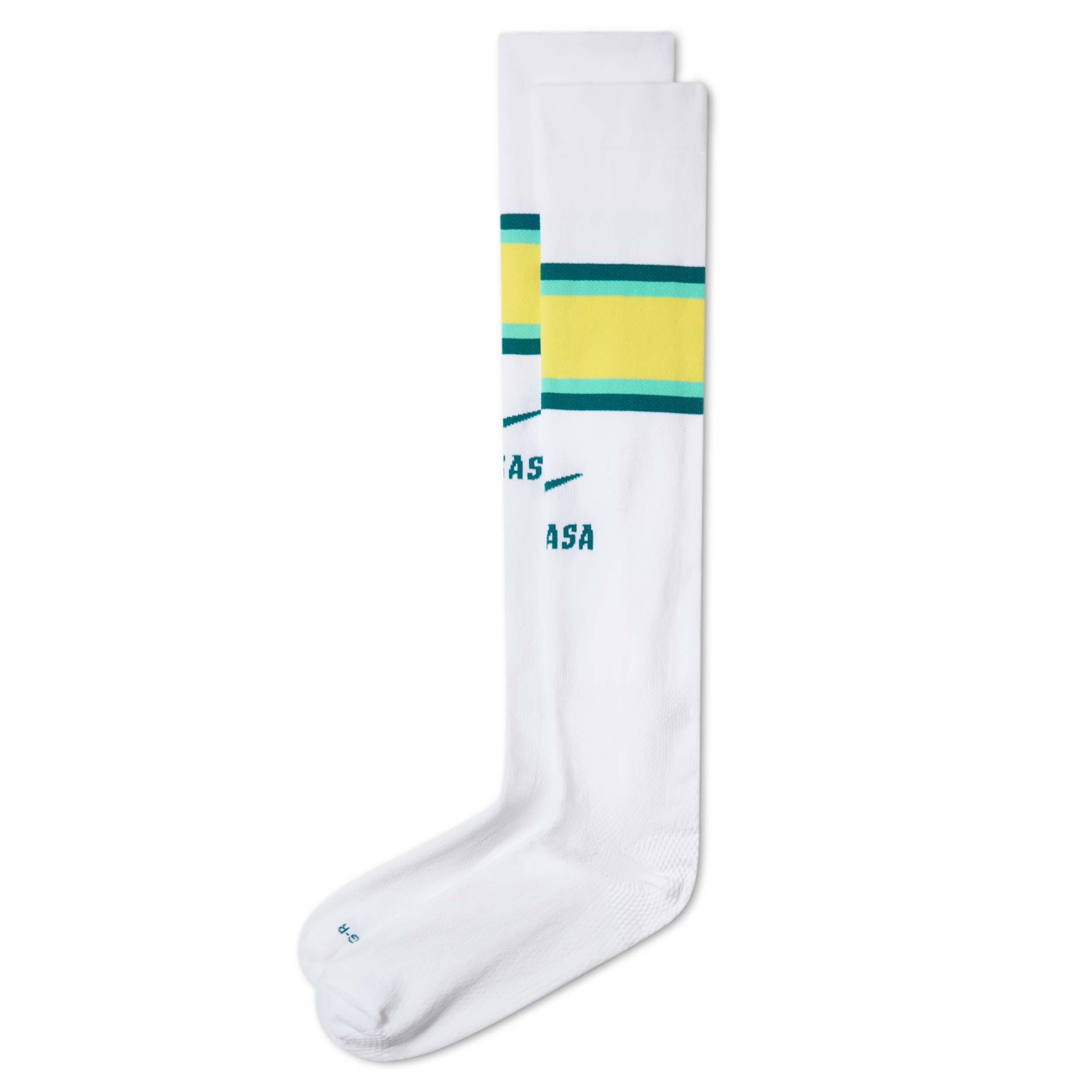 Calze da calcio al ginocchio Nike Dri-FIT ADV Brasile VaporFast – Home - Bianco