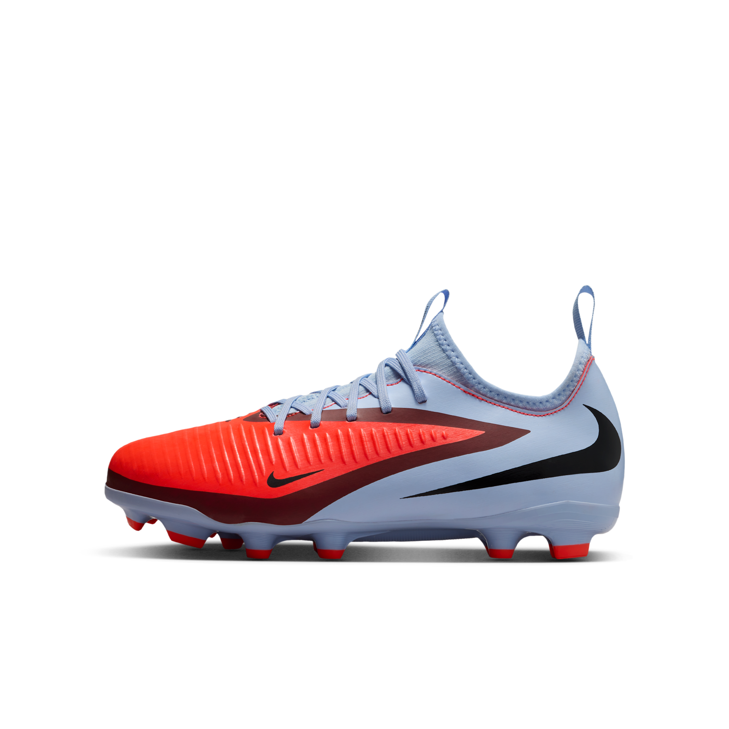 Nike Jr. Phantom 6 Low Academy Older Kids' Multi-Ground Football Boots - Blue