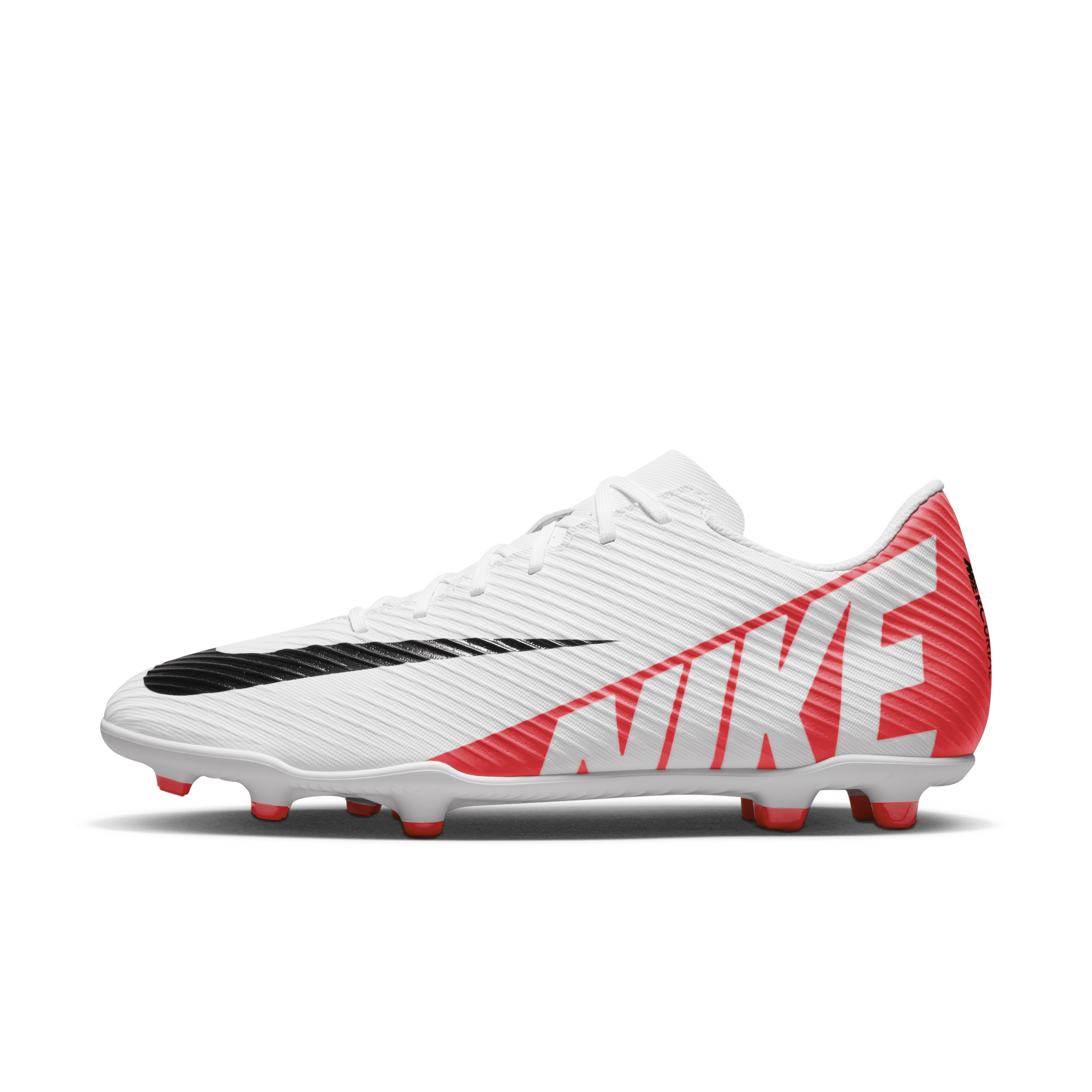 Nike Zoom Mercurial Vapor 15 Elite FG White Bright Crimson