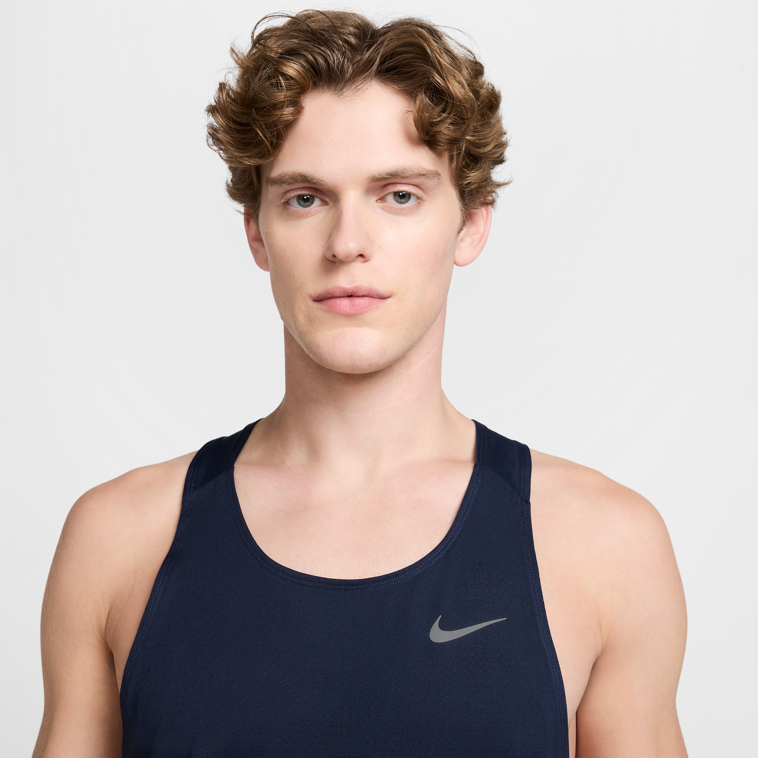 Maillot de running Nike Fast Dri-FIT pour homme - Bleu