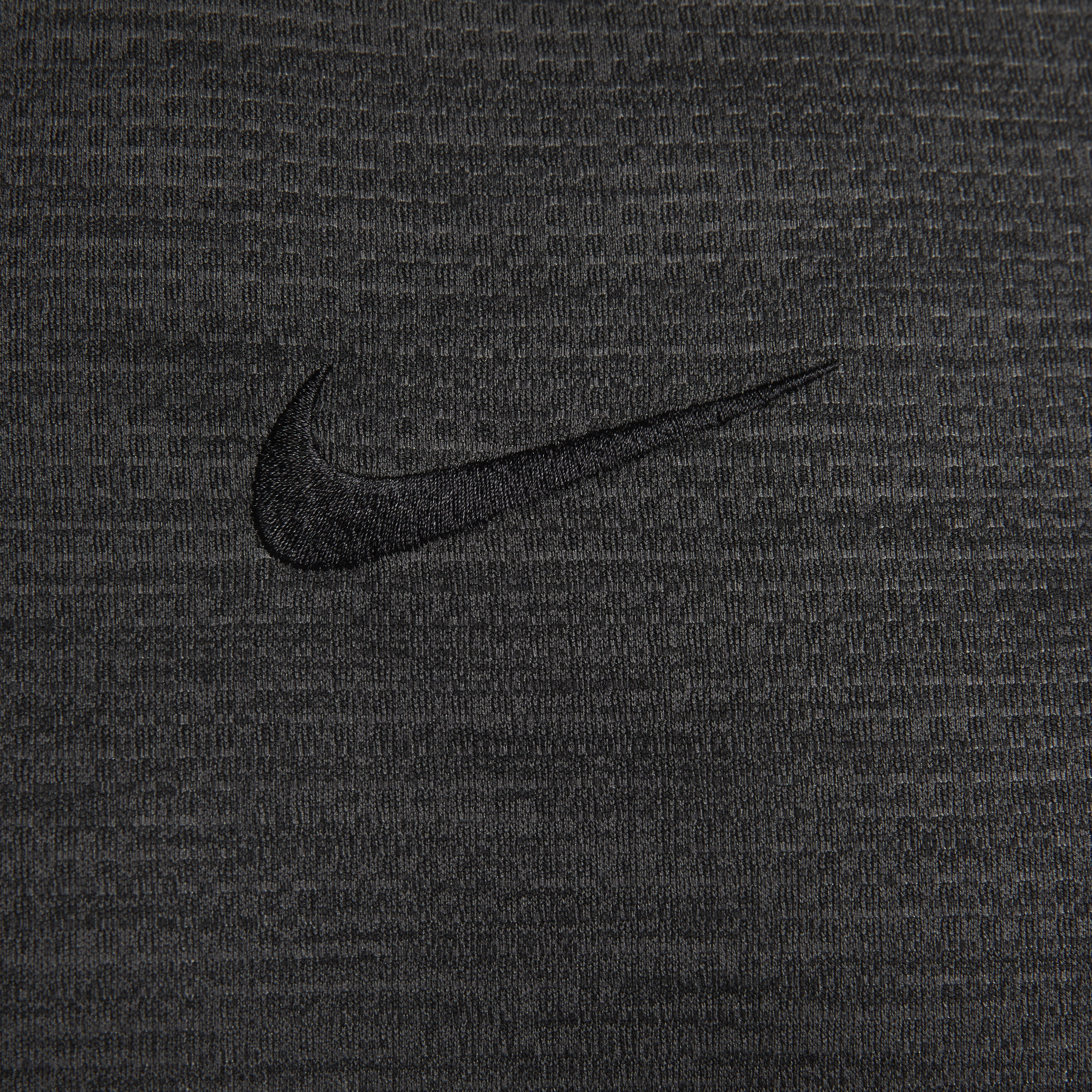 Nike Academy Dri-FIT voetbaltop met lange mouwen en capuchon voor heren Zwart
