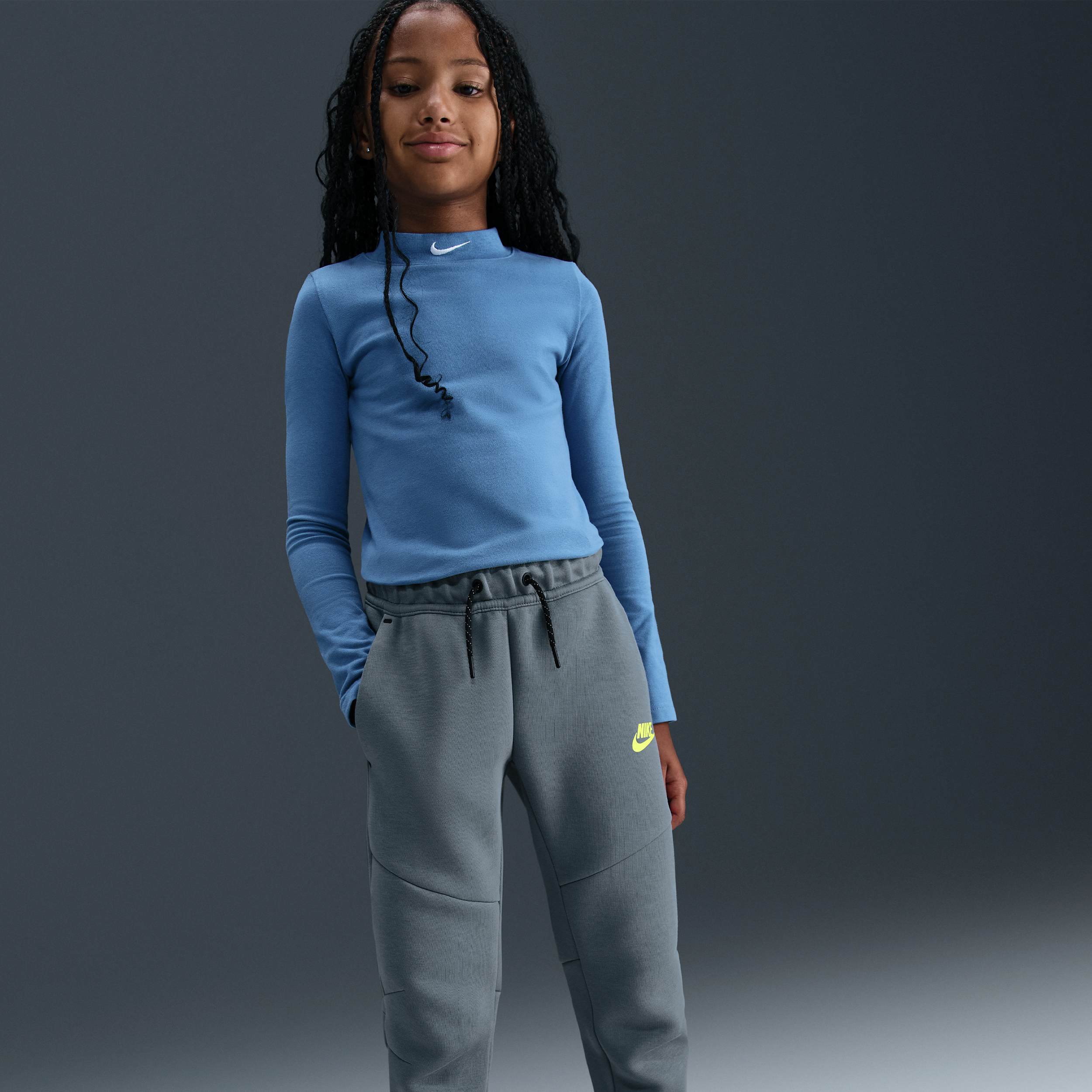 Thumbnail - Nike Tech Fleece Jogger (ältere Kinder) - Grau