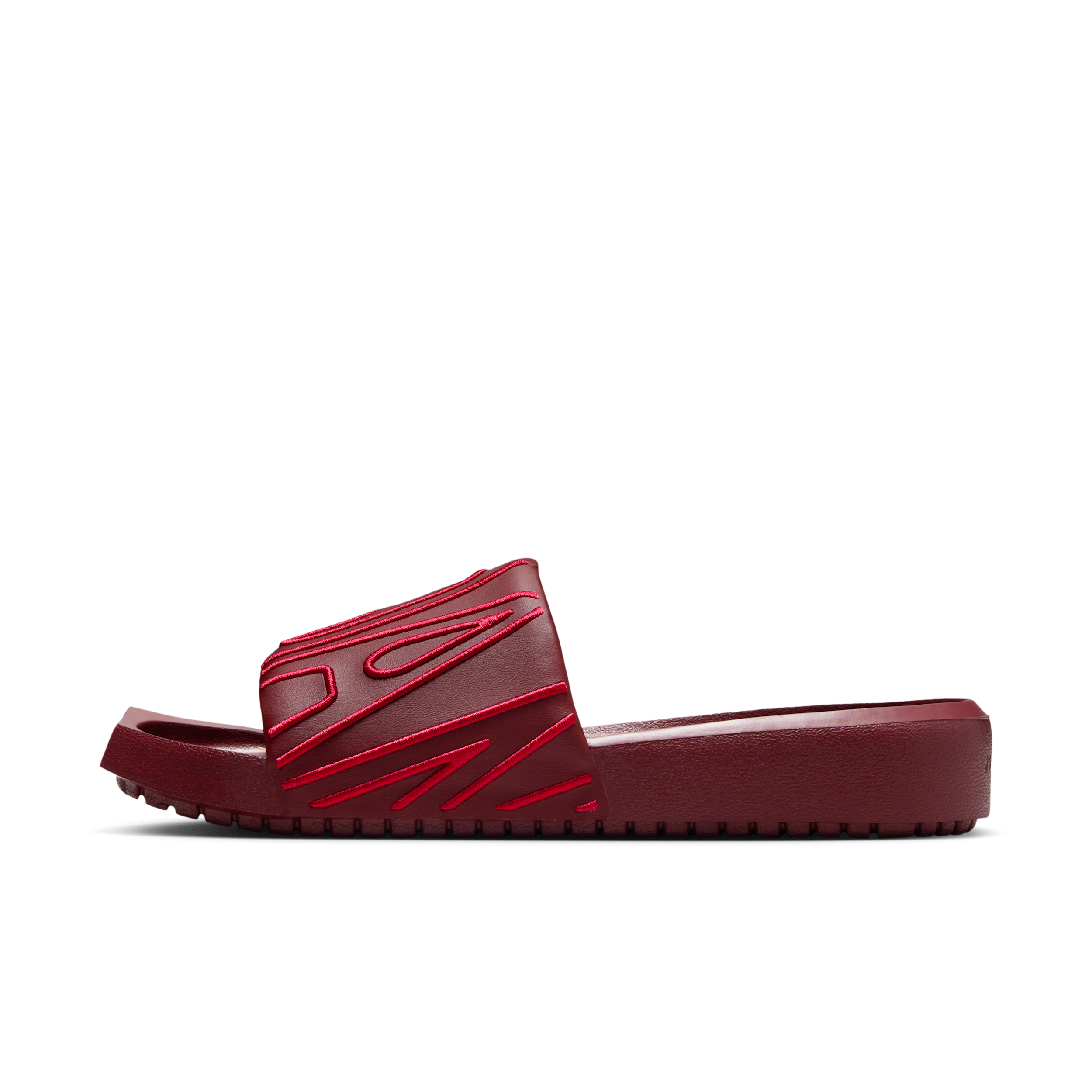 Claquette Jordan NOLA pour Femme - Rouge - CZ8027-603