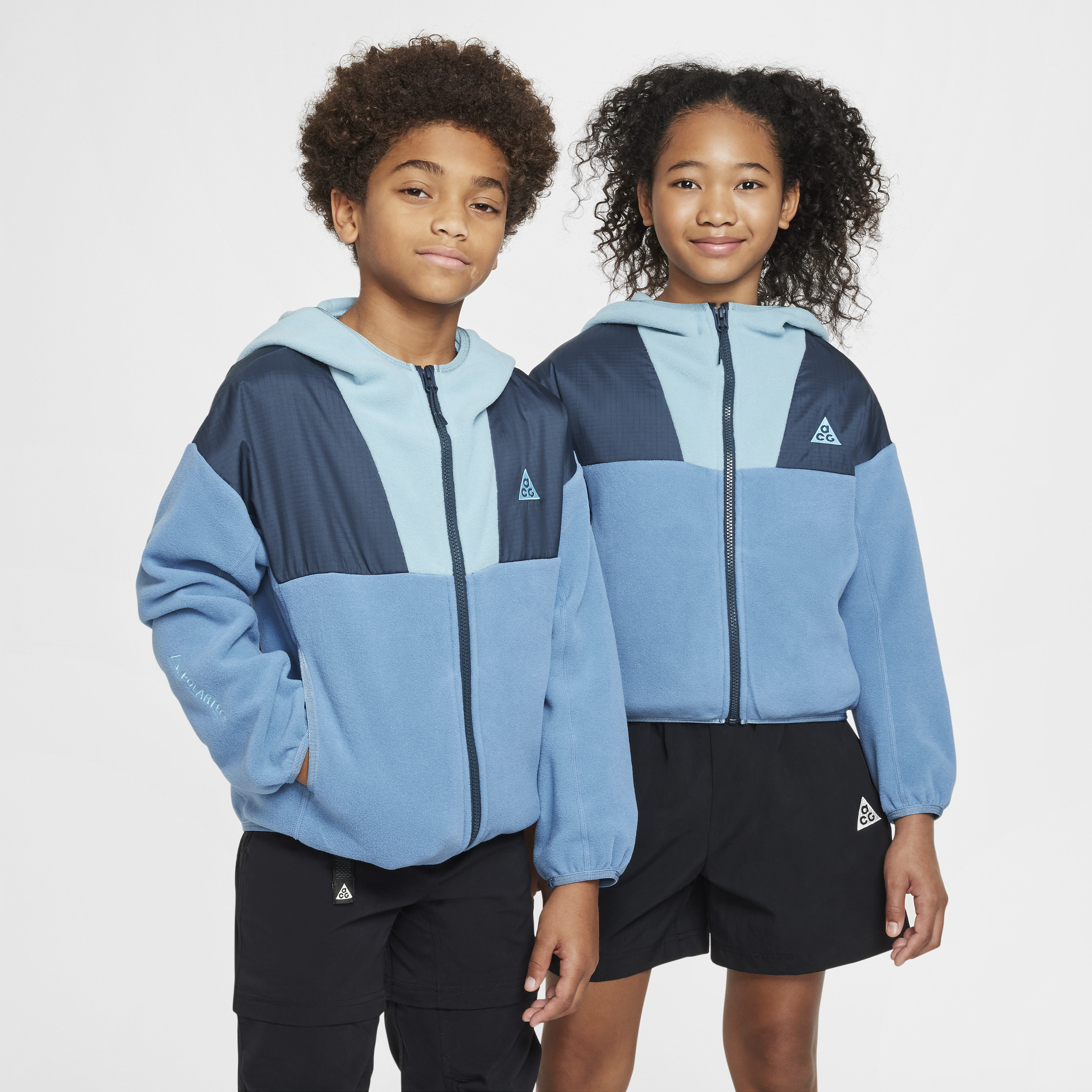 Sweat à capuche Nike ACG « Wolf Tree » pour ado - Bleu