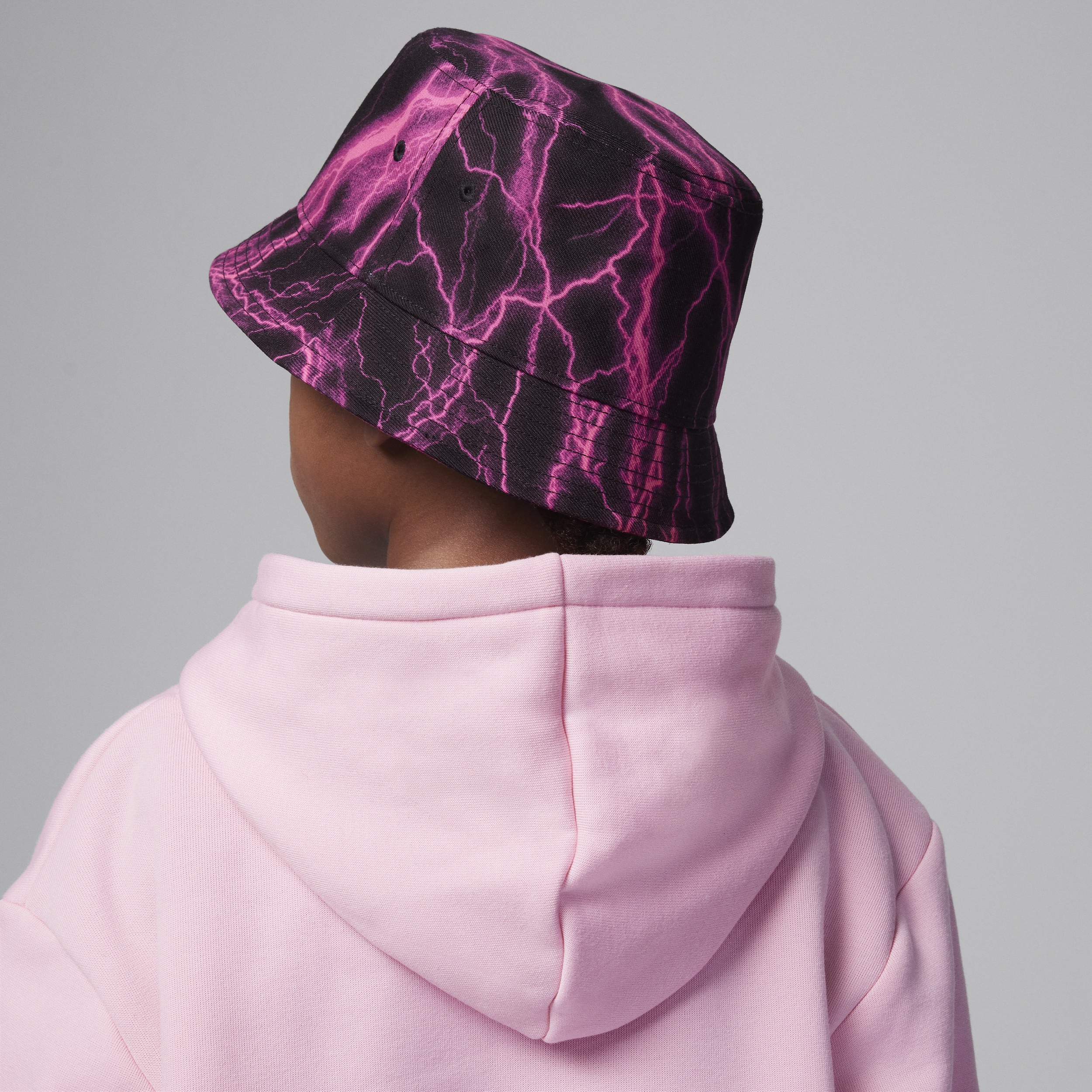 Thumbnail - Jordan Icons Bucket Hat für ältere Kinder - Schwarz