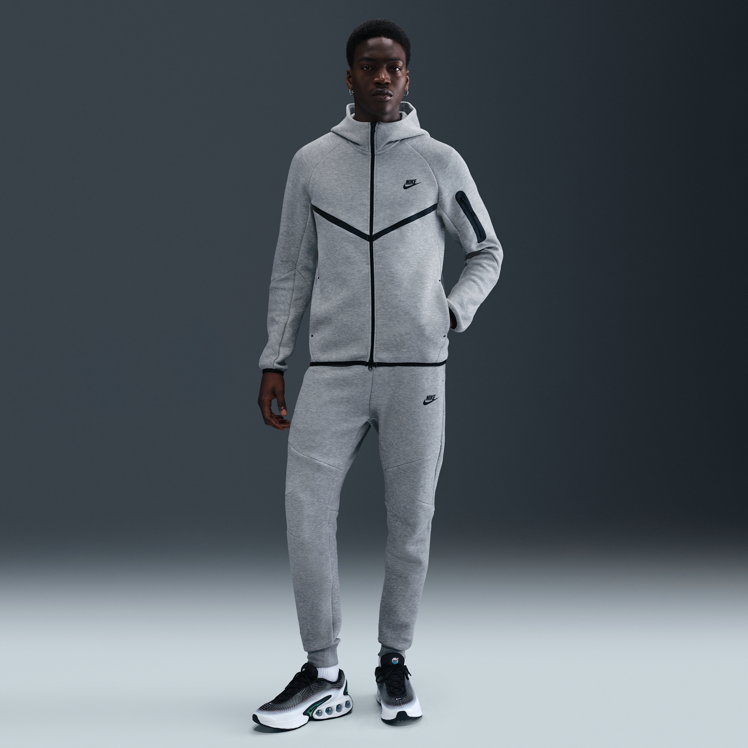 Thumbnail - Nike Tech Fleece-Jogger (Herren) - Grau