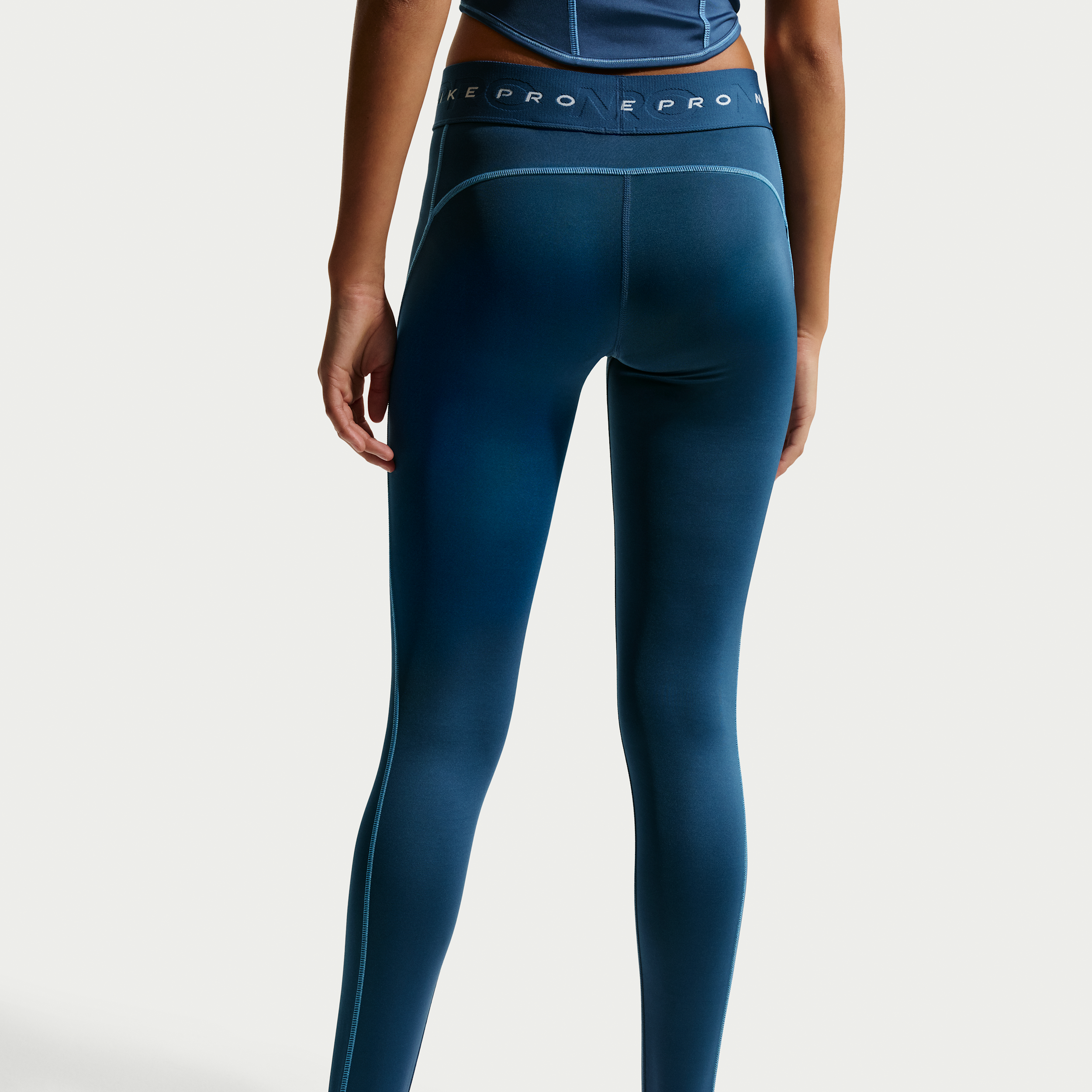 Thumbnail - Nike Pro Dri-FIT Leggings für Mädchen - Blau