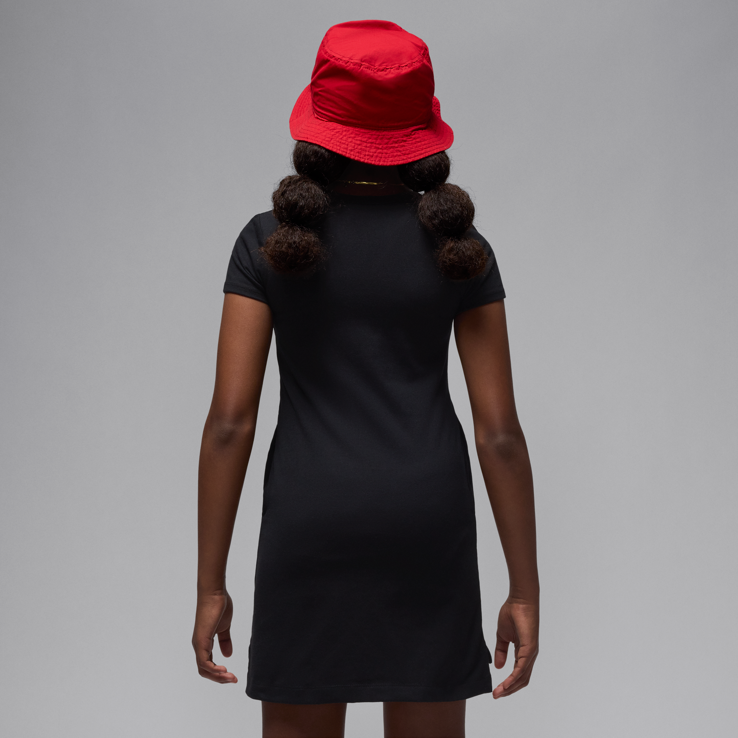 Thumbnail - Jordan Brooklyn Essentials Kleid (ältere Kinder) - Schwarz