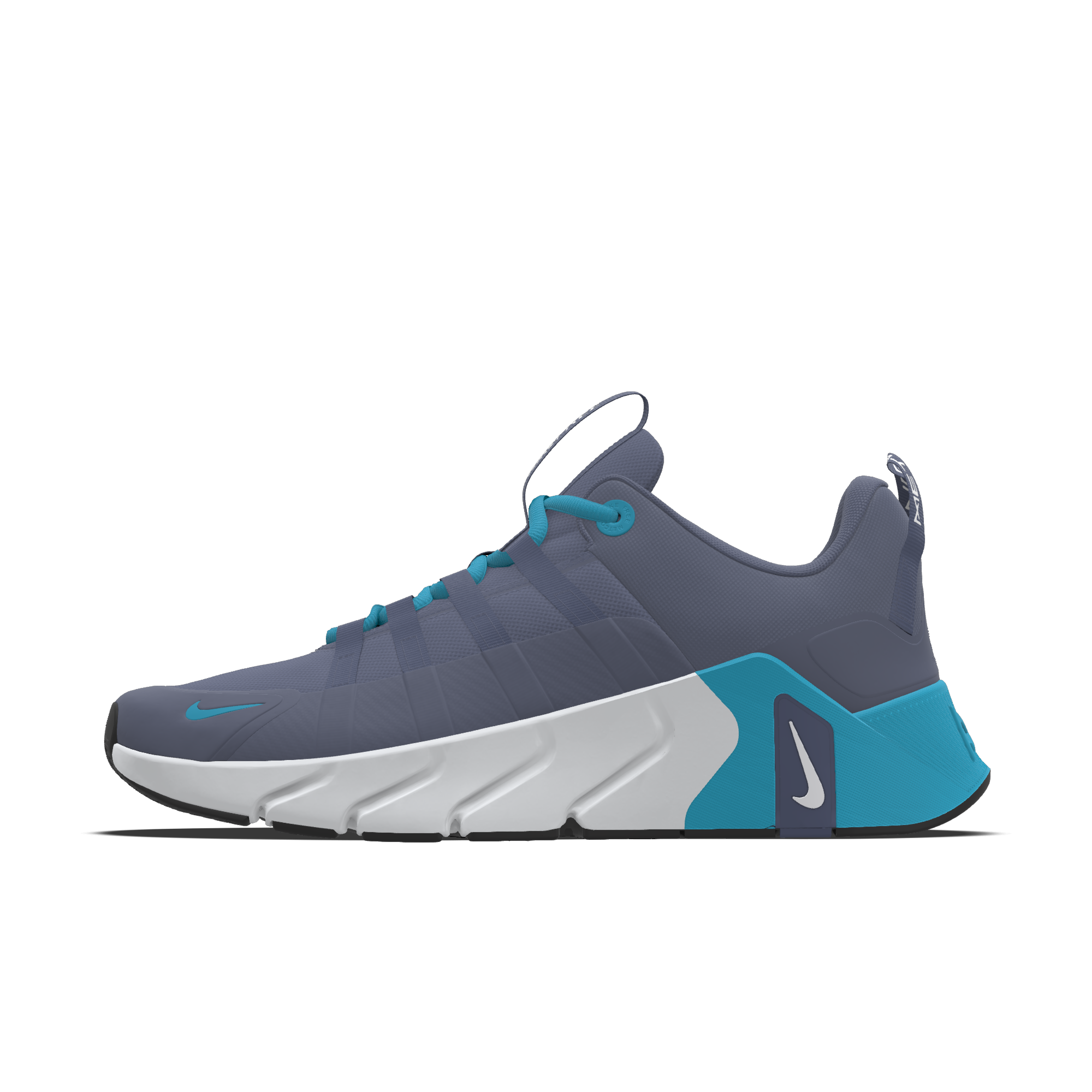 Chaussure de training personnalisable Nike Free Metcon 7 By You pour homme - Bleu Bleu