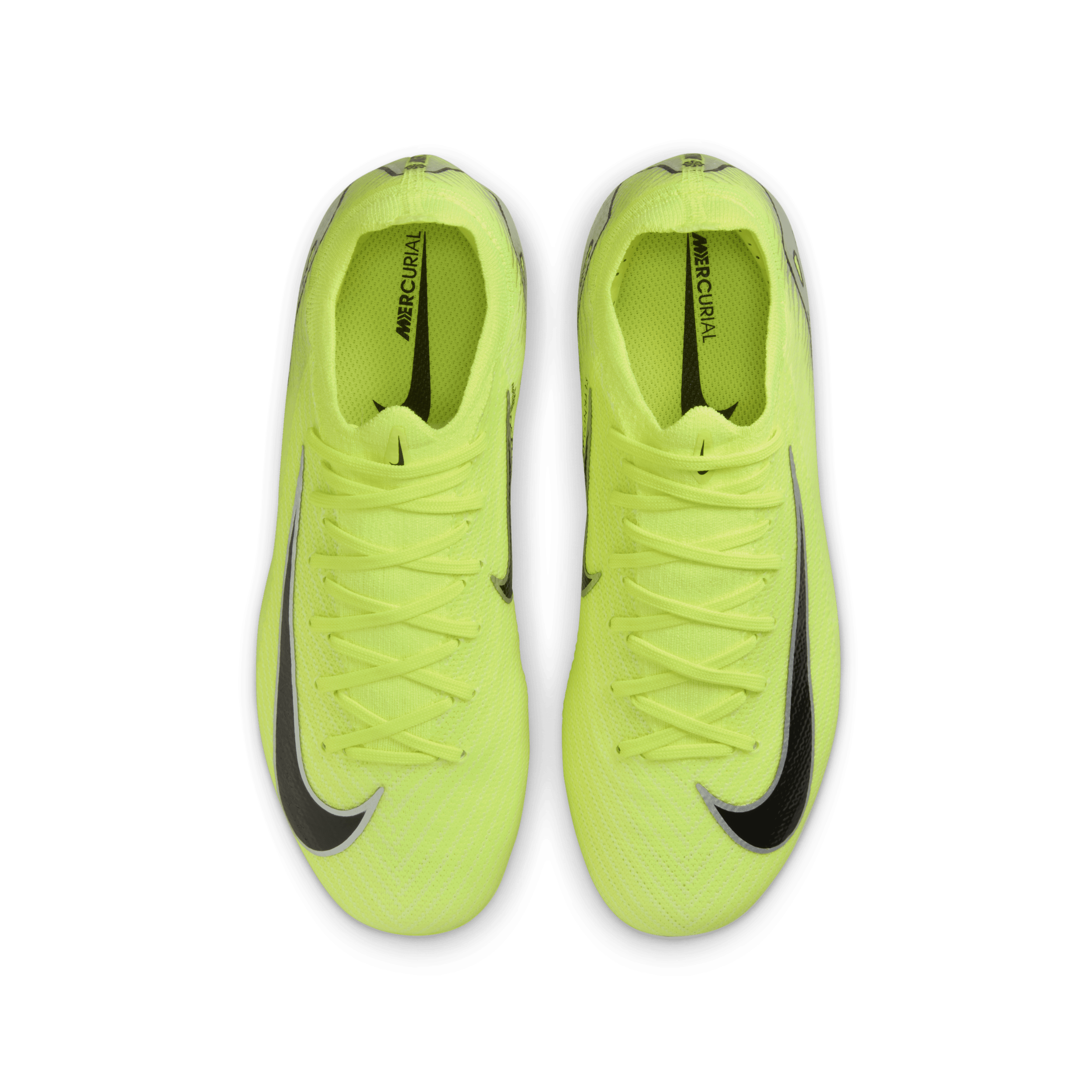 Chaussure de foot basse à crampons pour terrain sec Nike Jr. Mercurial Vapor 16 Pro pour enfant/ado - Jaune