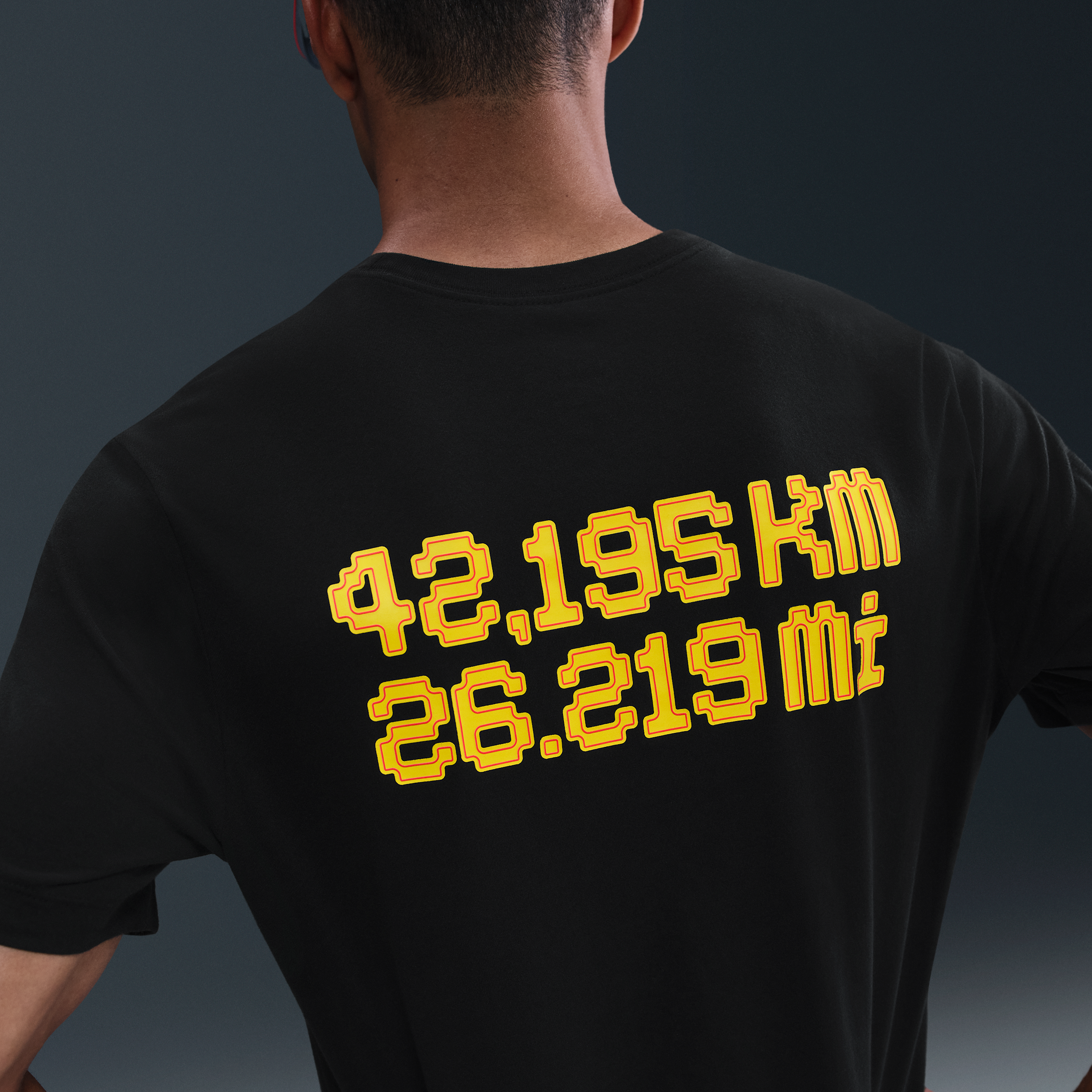 Nike hardloopshirt met korte mouwen en Dri-FIT voor heren Zwart