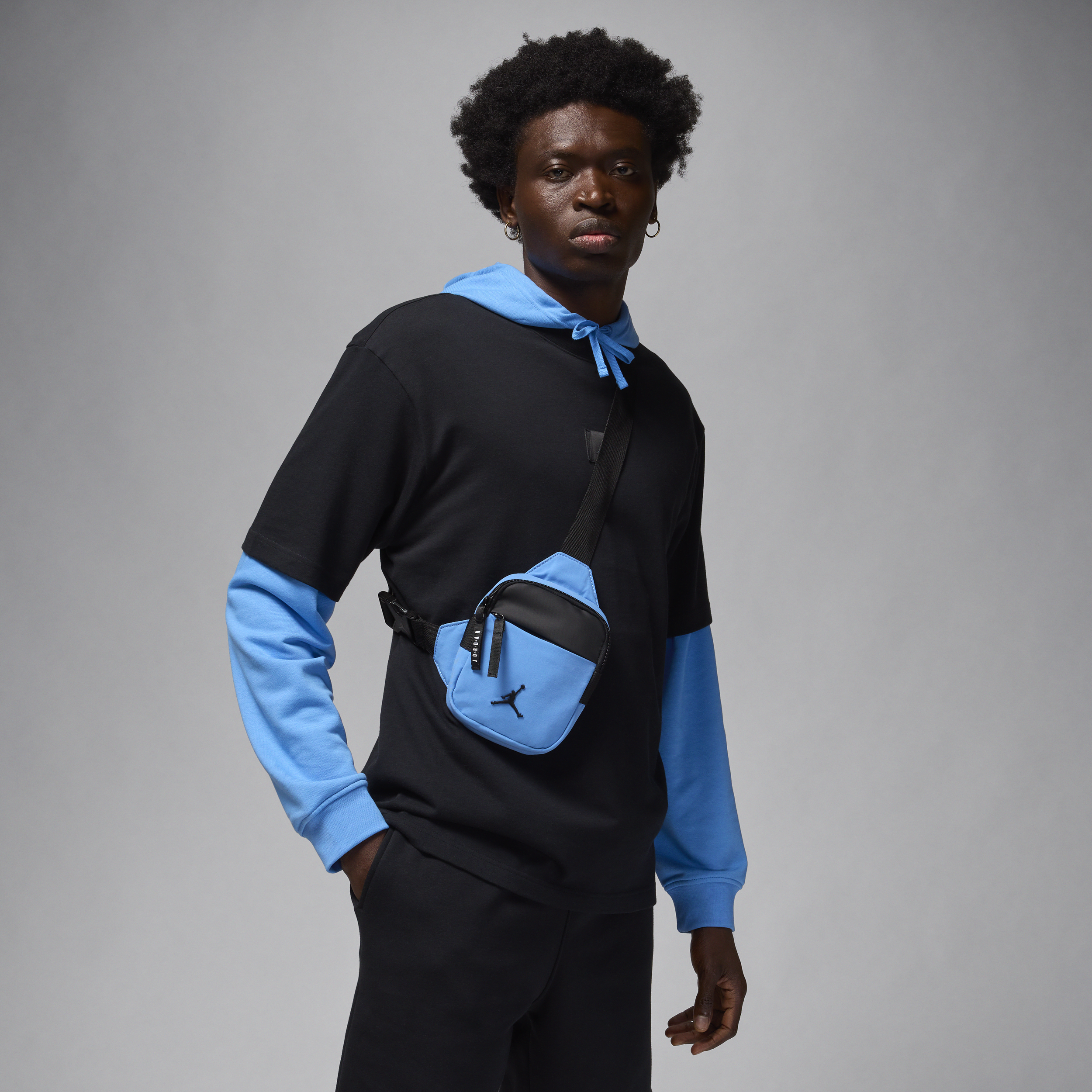 Marsupio Jordan Airborne Hip Bag (0,5 l) - Blu