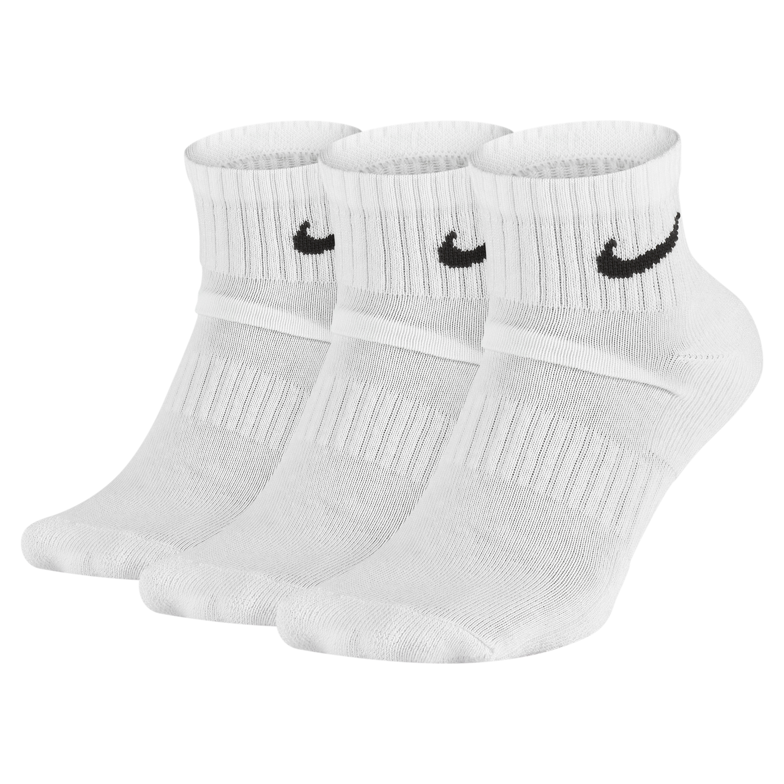 Thumbnail - Nike Everyday Cushioned Trainings-Knöchelsocken (3 Paar) - Weiß