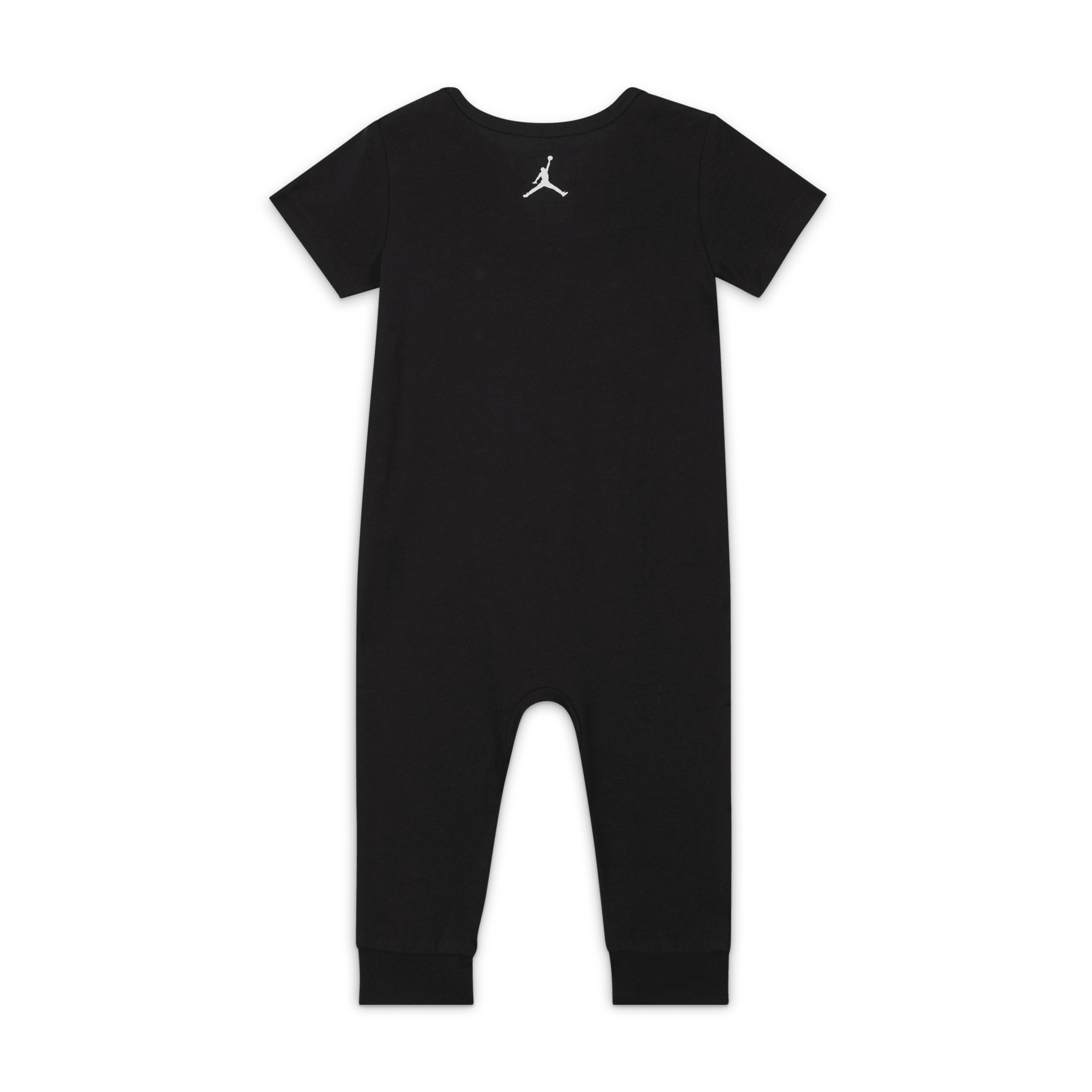 Jordan Air Flight romper met graphic voor baby's (12-24 maanden) Zwart