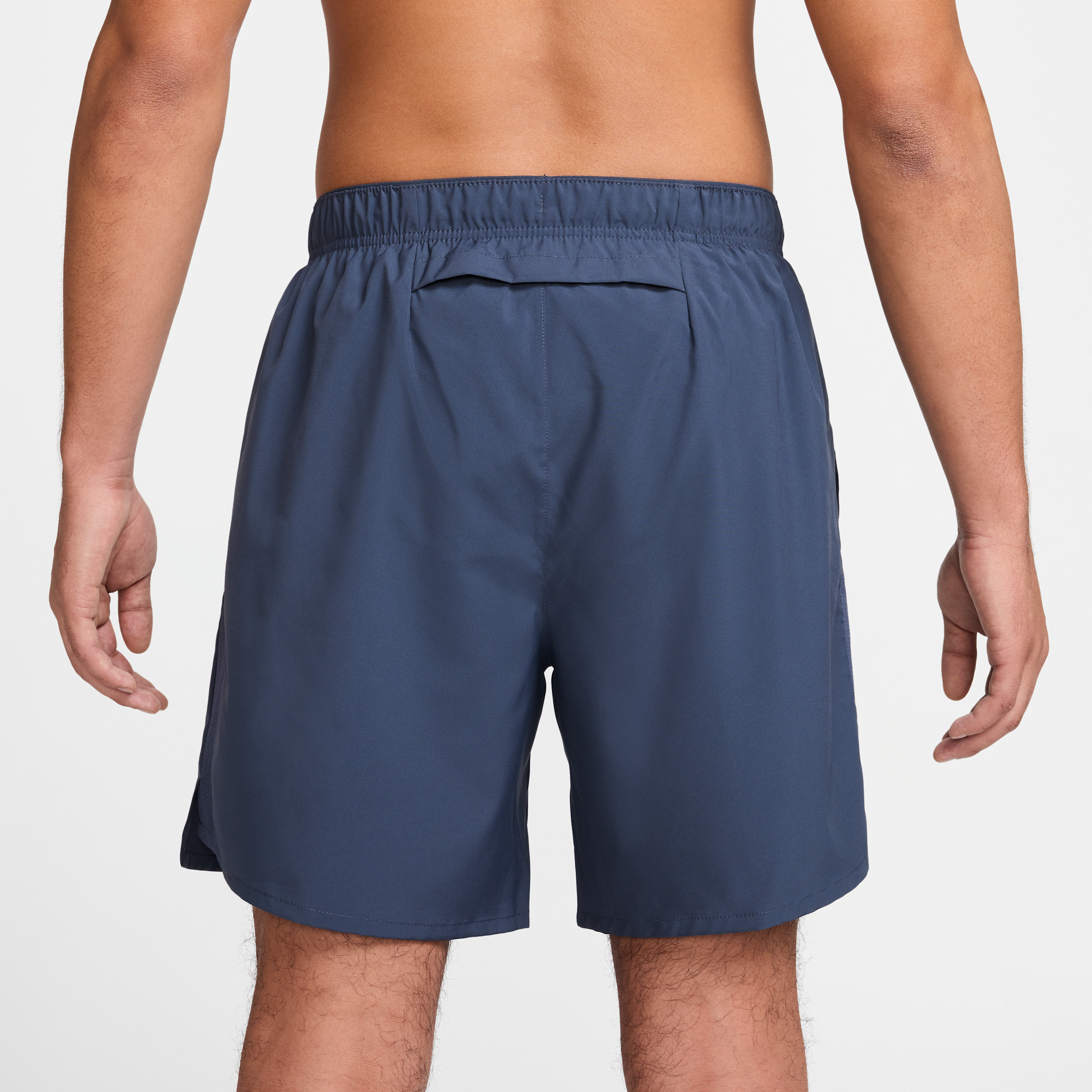 Short de running avec sous-short intégré 18 cm Dri-FIT Nike Challenger pour homme - Bleu