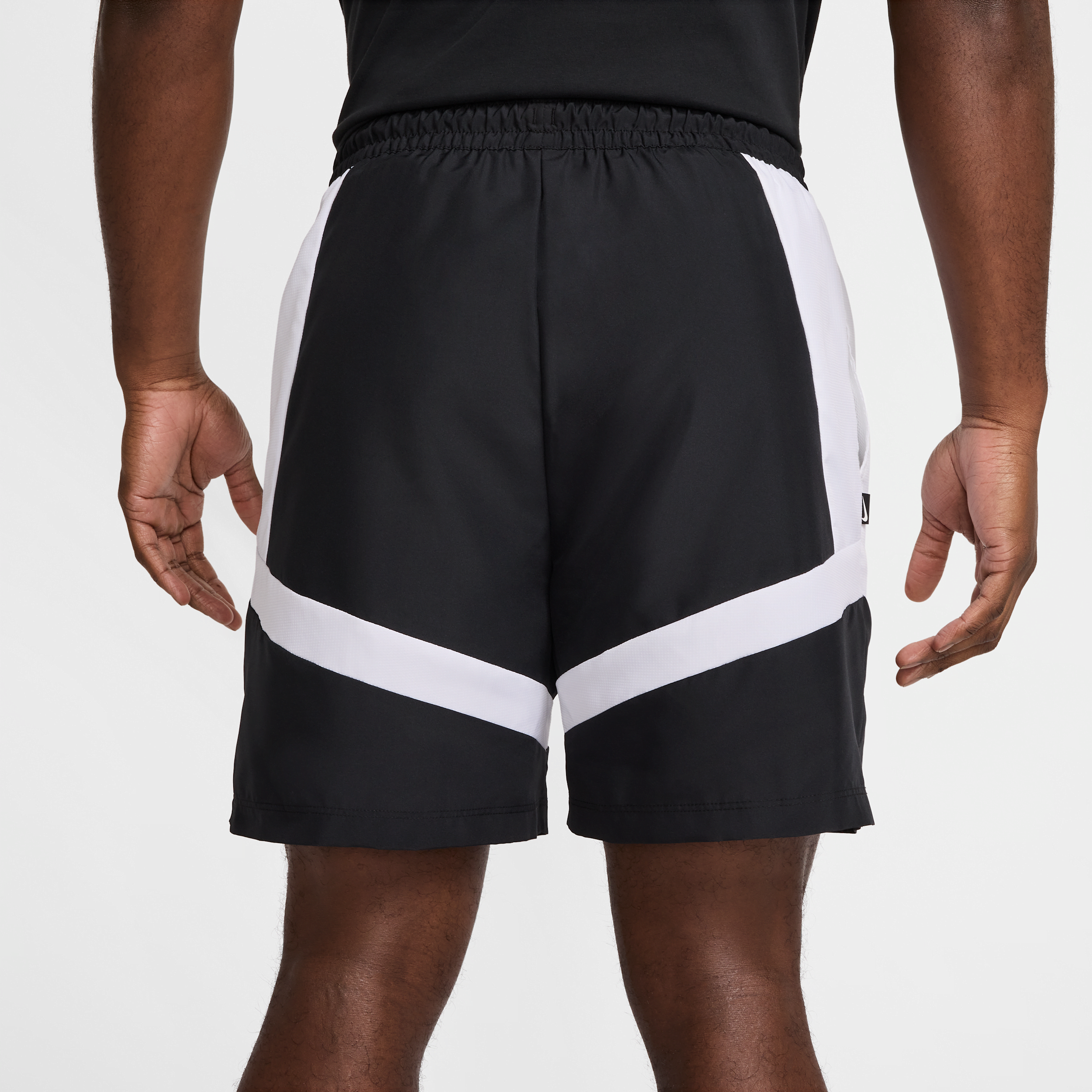 Short de basket tissé Nike Icon 15 cm pour homme - Noir