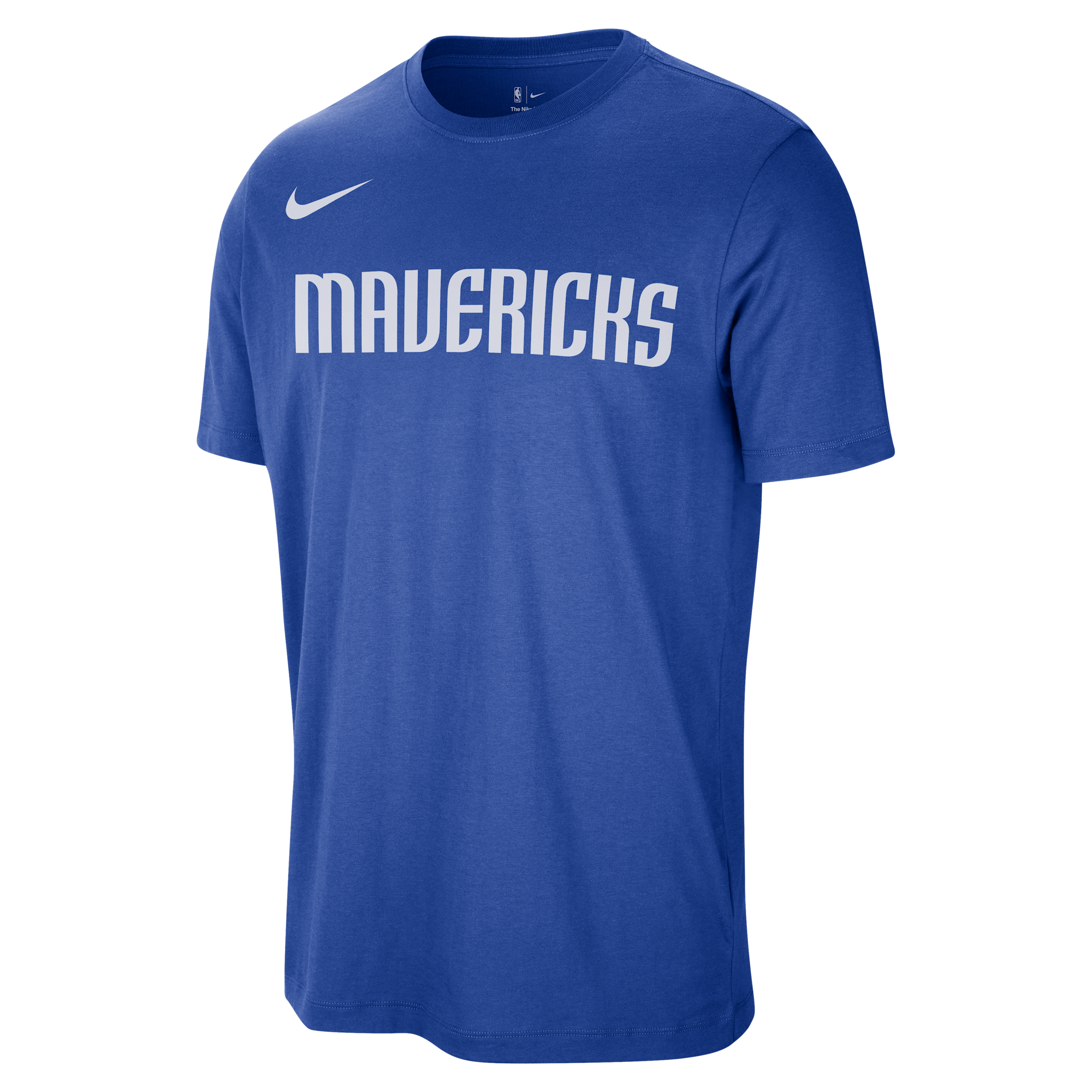 Dallas Mavericks Essentials Mens Nike NBA T-Shirt - Blue - Cotton