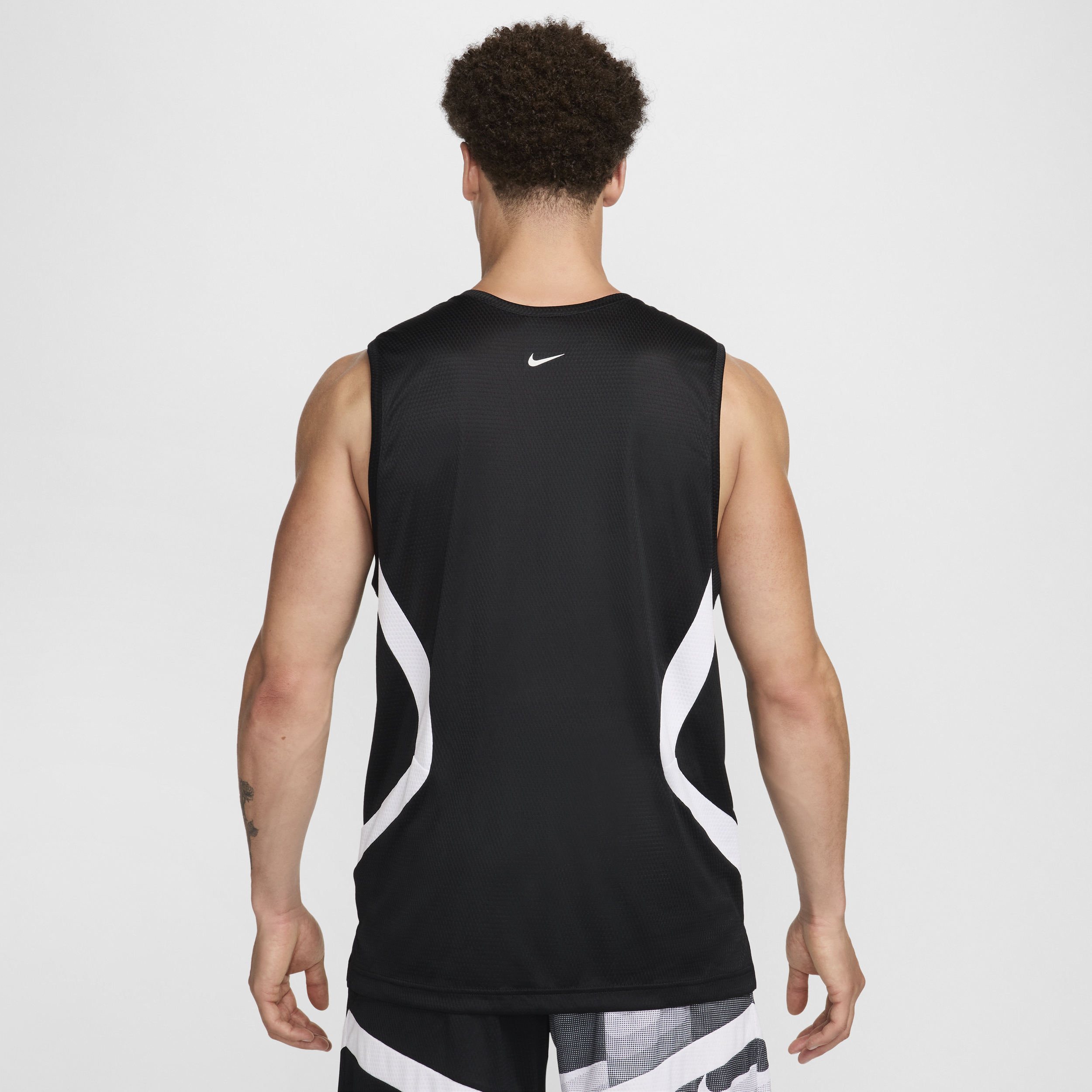 Maillot de basket Dri-FIT Nike Icon pour homme - Noir