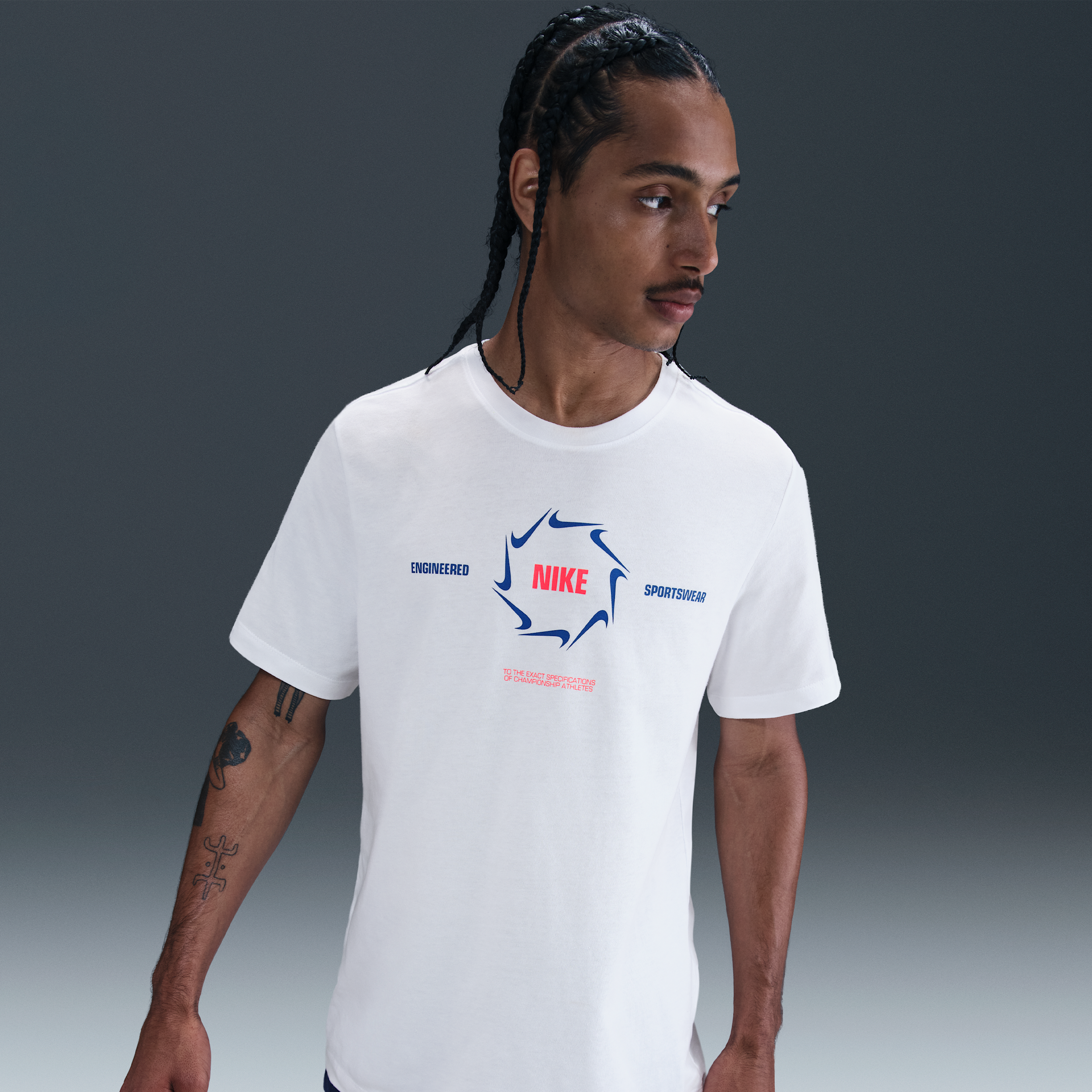 Thumbnail - Nike T-Shirt (Herren) - Weiß