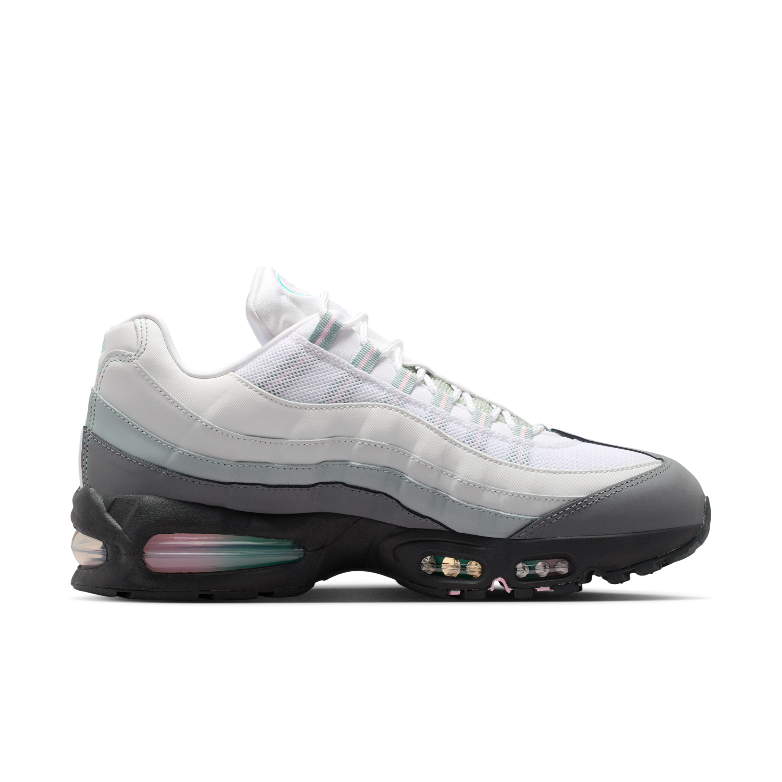 Nike Air Max 95 'Big Bubble - White Hyper Turquoise' | Men's Size 11 - IR1473-060