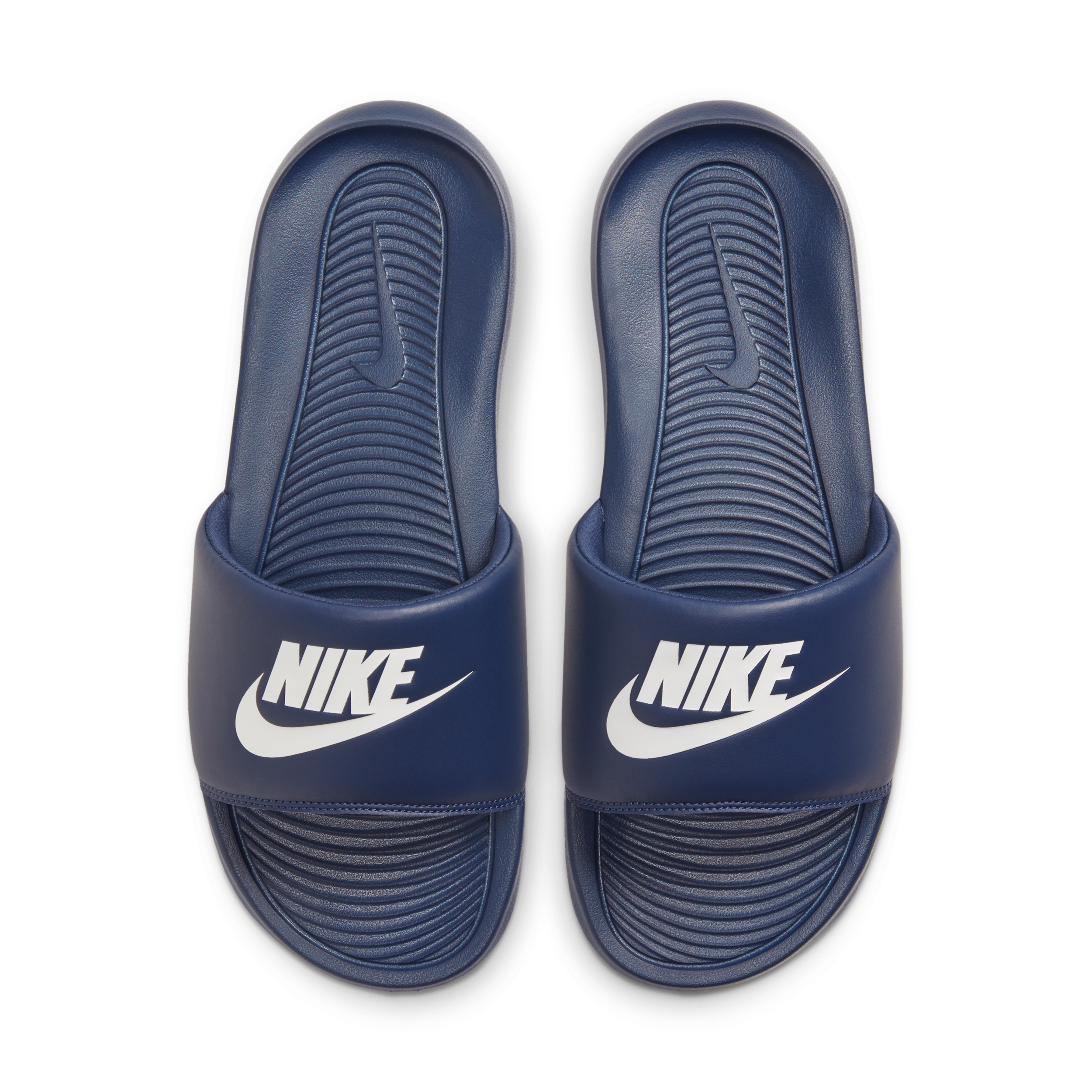 Nike Victori One Slide Midnight Navy White - CN9675-401