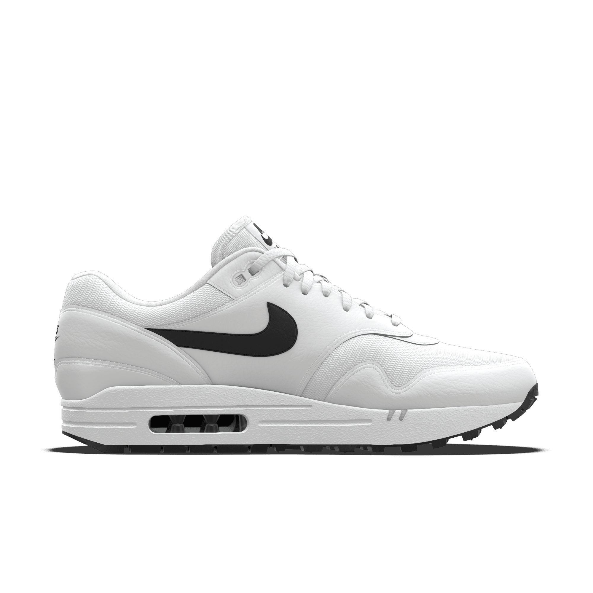 Chaussure personnalisable Nike Air Max 1 By You pour femme - Blanc - 9805777900