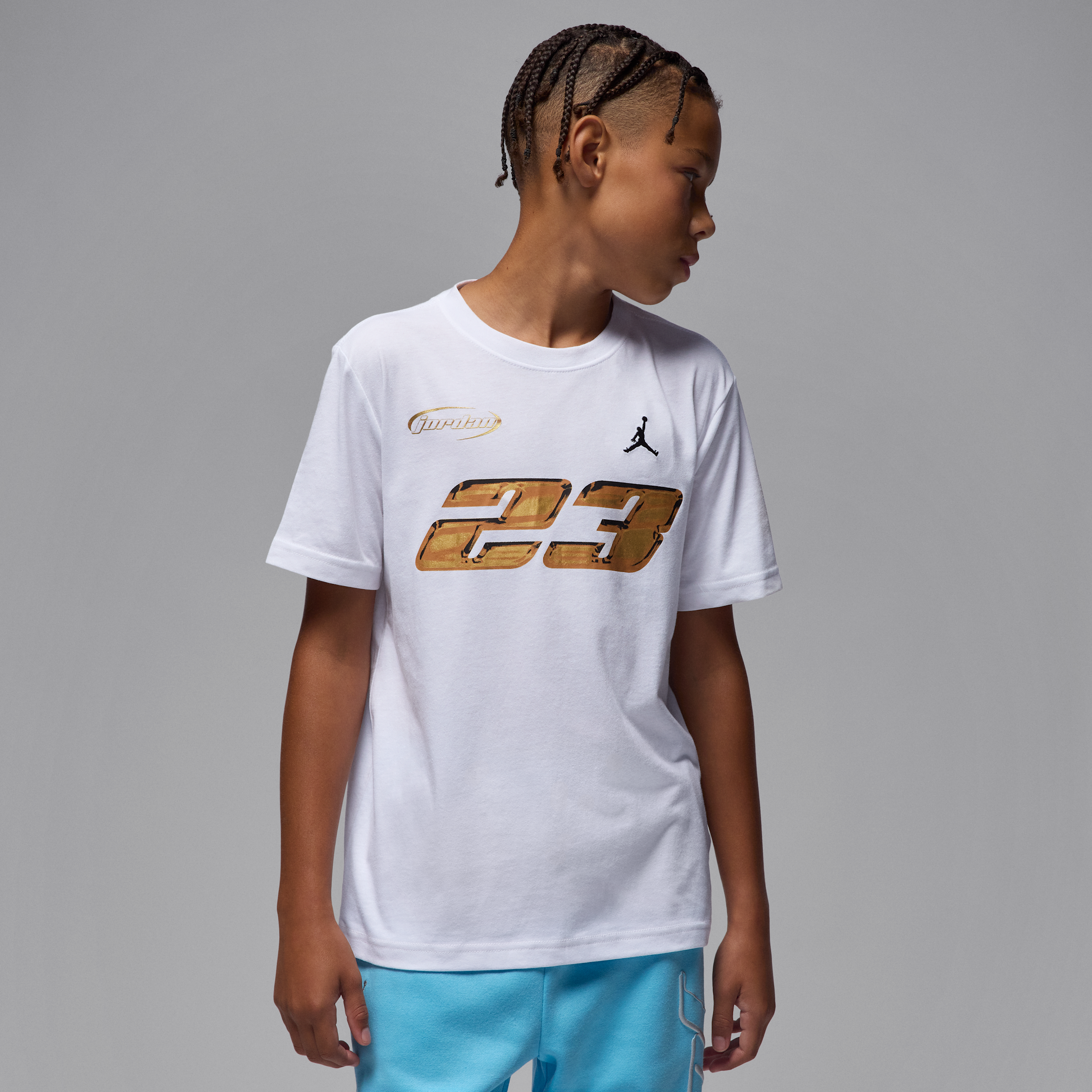 Jordan Mountainside 23 T-shirt voor kids - Wit