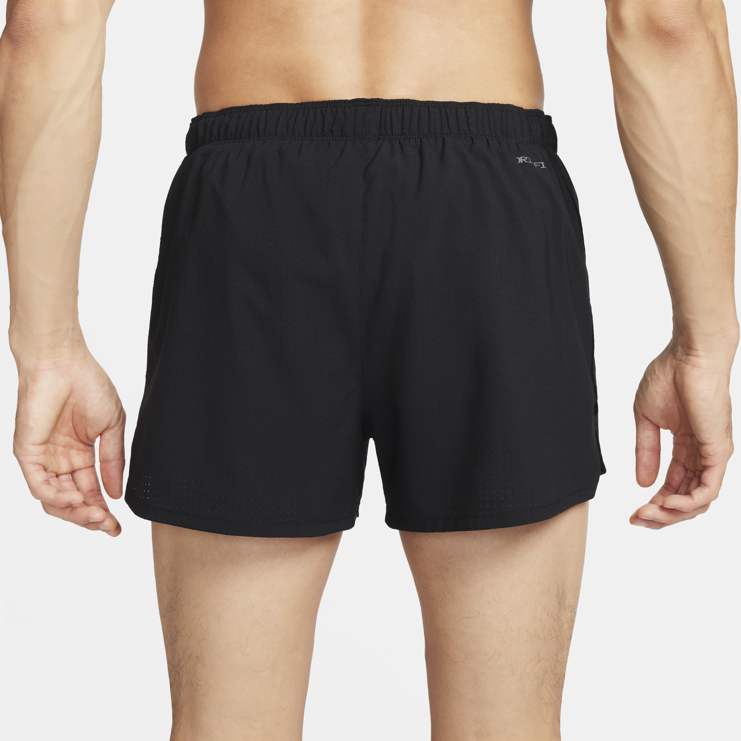 Nike Fast Dri-FIT hardloopshorts met binnenbroek voor heren (8 cm) Zwart