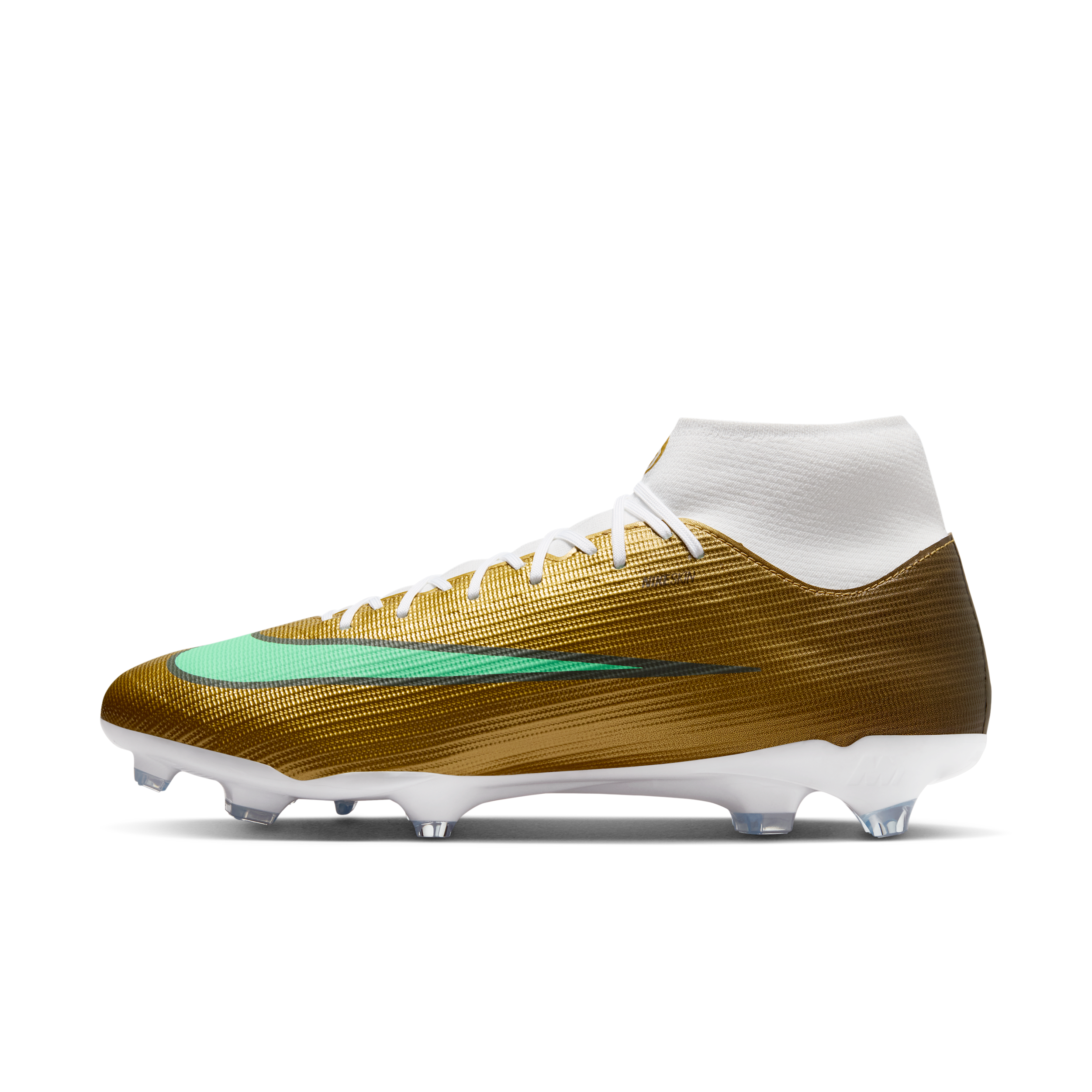 Korki piłkarskie typu high top na różne typy nawierzchni Nike Mercurial Superfly 11 Academy „Kylian Mbappé” - Brązowy