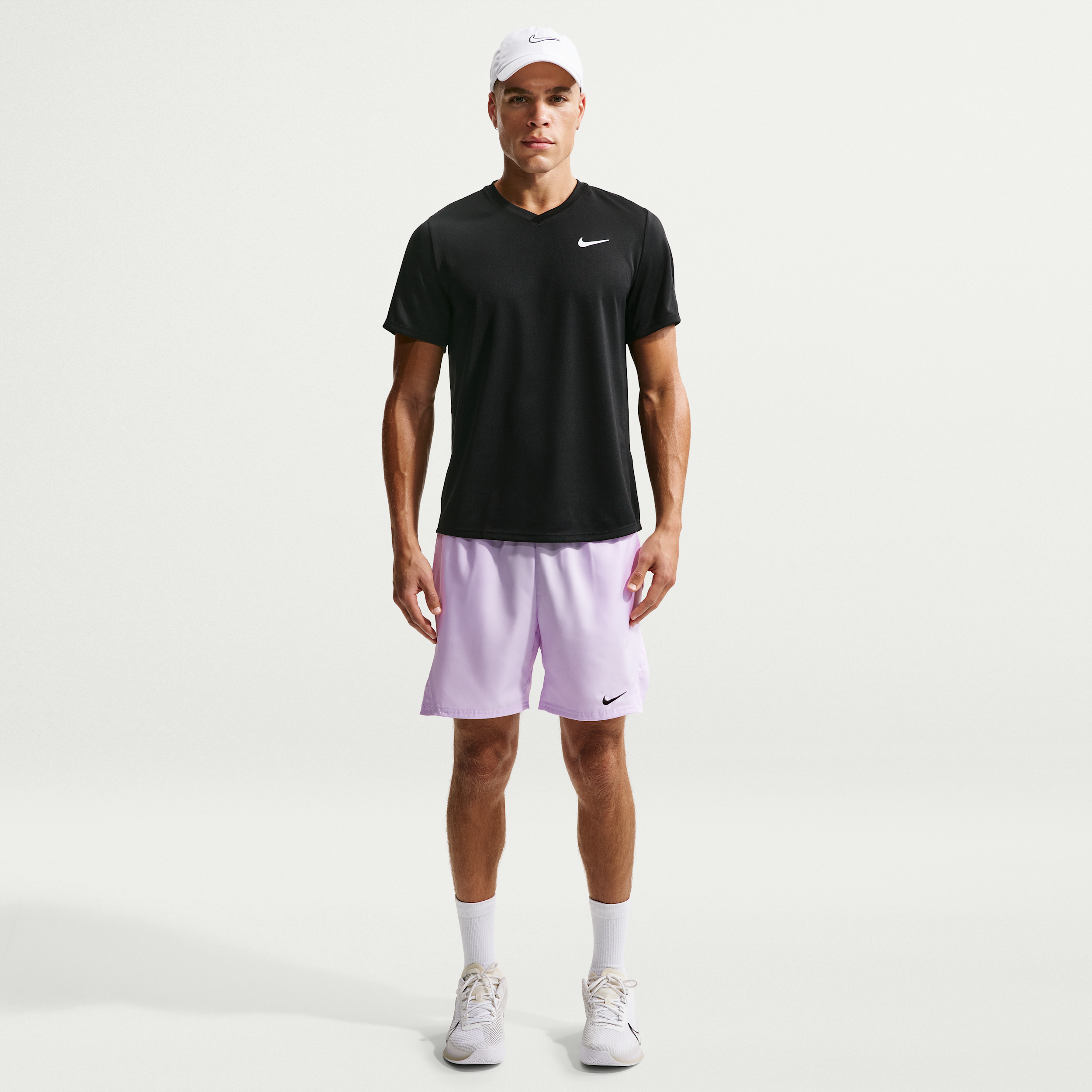 Shorts da tennis 18 cm Dri-FIT NikeCourt Victory – Uomo - Viola
