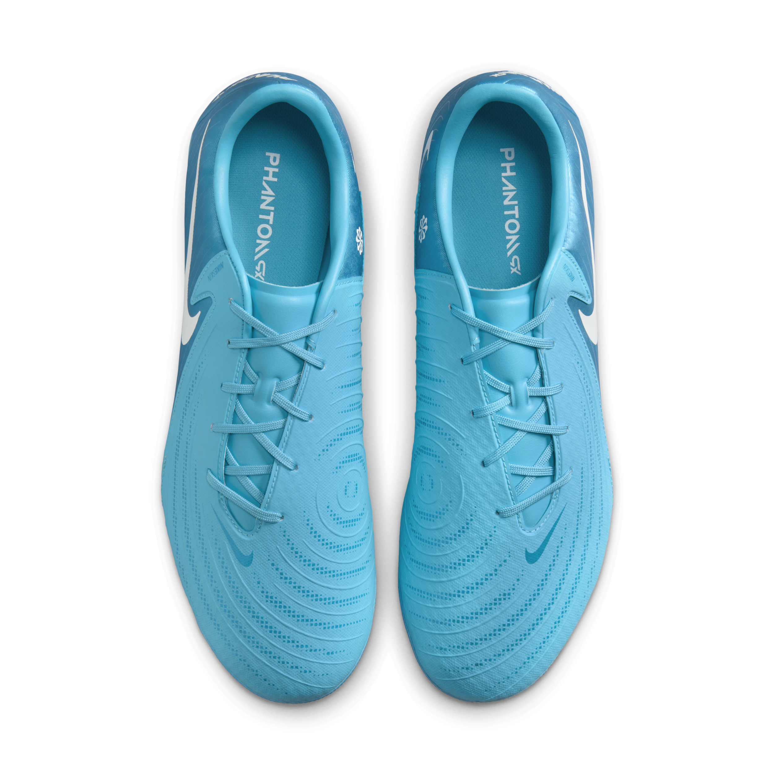 Chaussure de foot à crampons basse AG Nike Phantom GX 2 Academy - Bleu